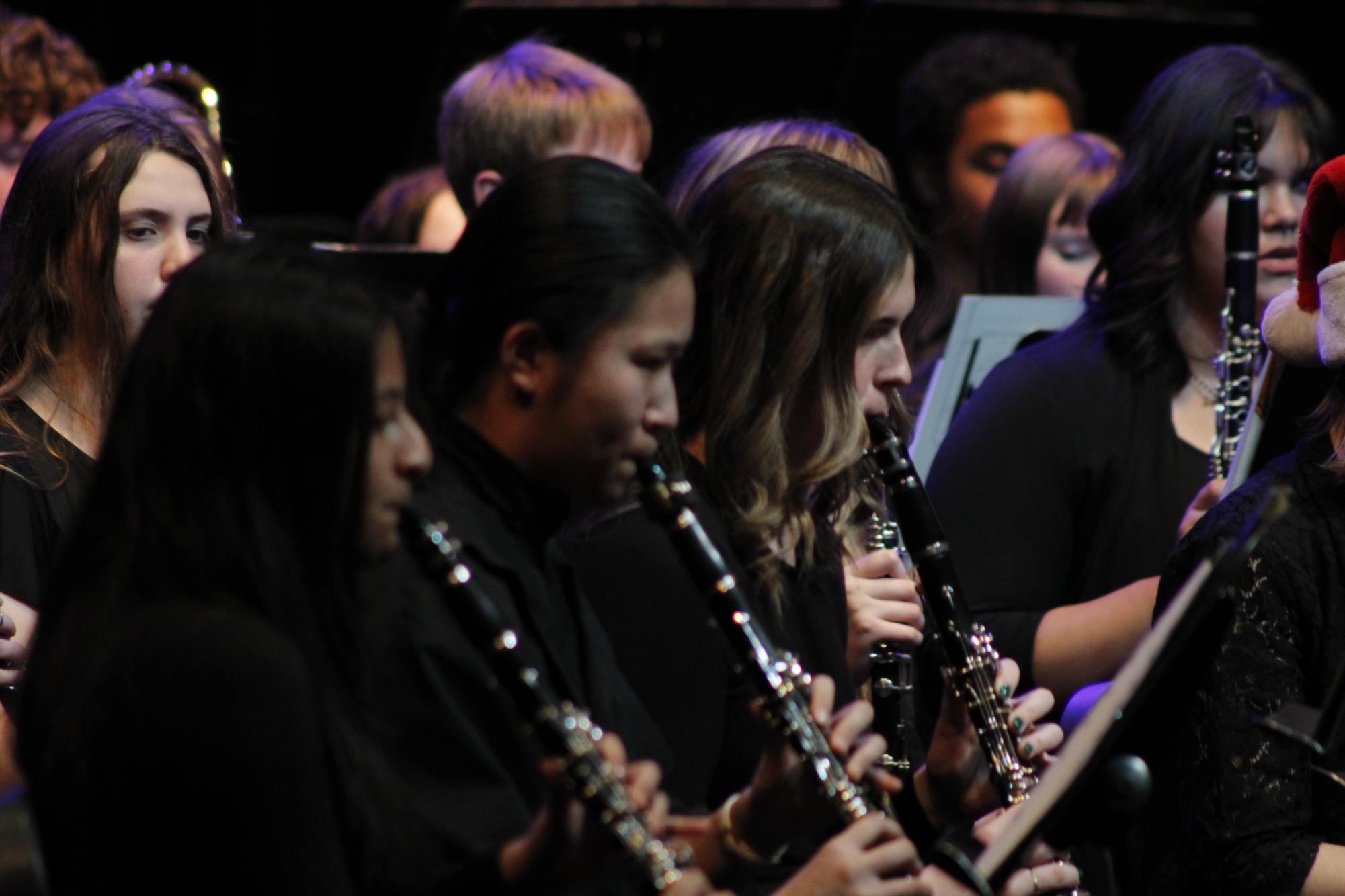 Winter band concert (photos by Emily Crowell)