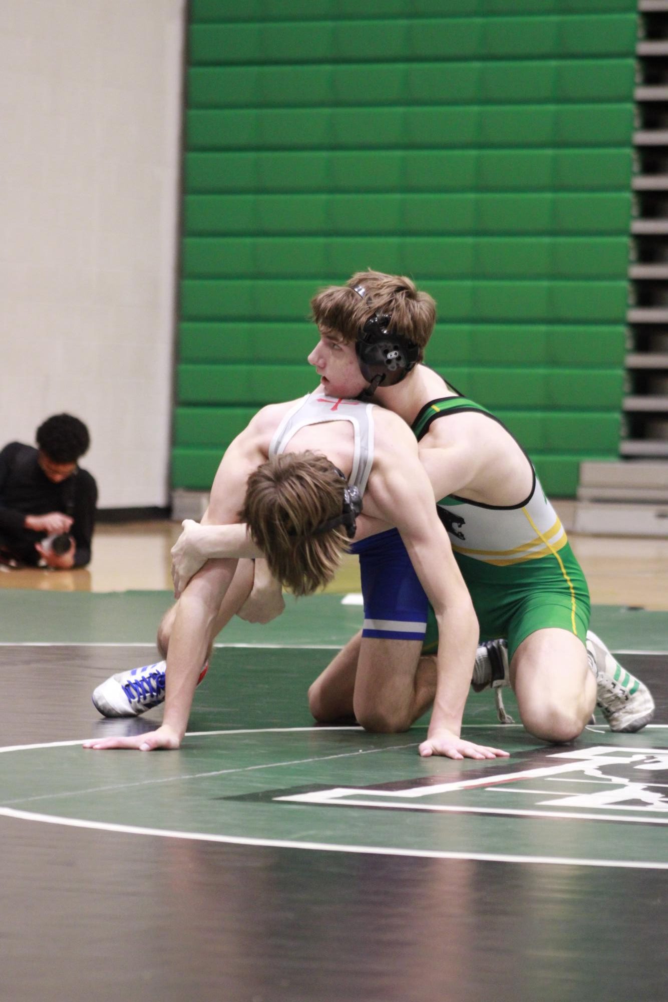 Boys Wrestling vs. Kapaun (Photos by Ella Davidson)