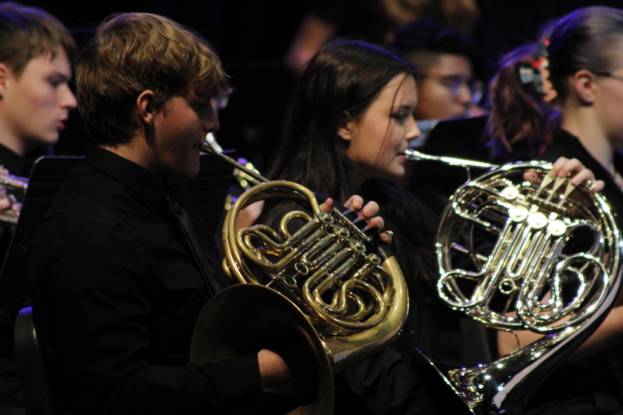 Winter band concert (photos by Emily Crowell)