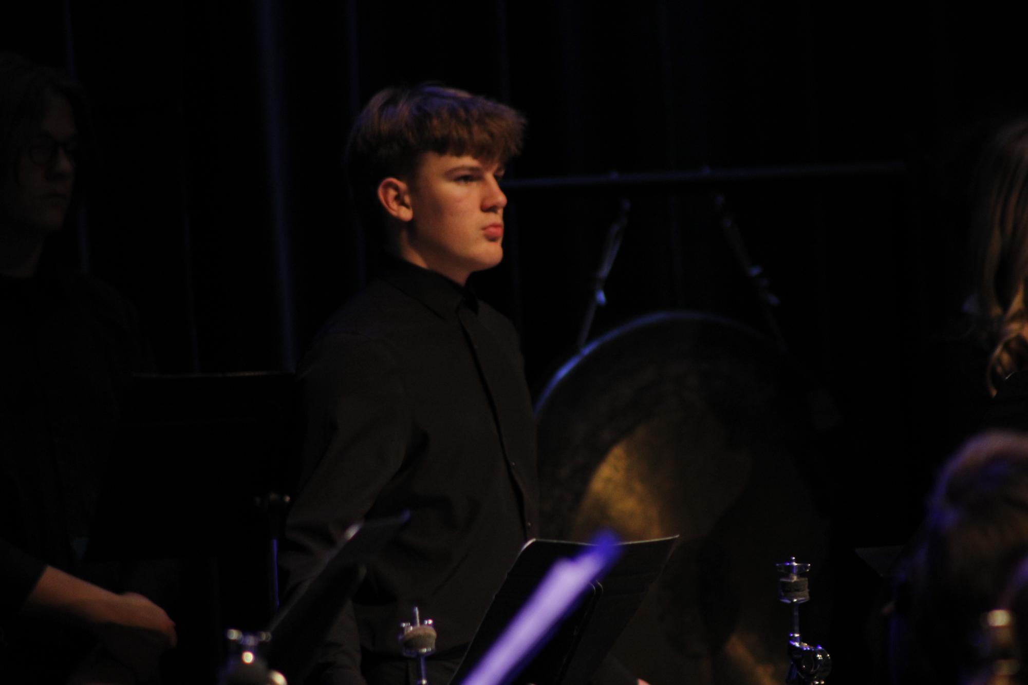 Winter band concert (photos by Emily Crowell)