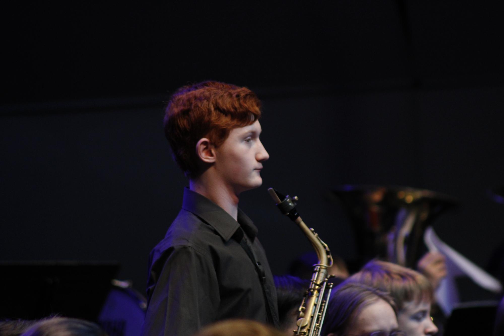 Winter band concert (photos by Emily Crowell)