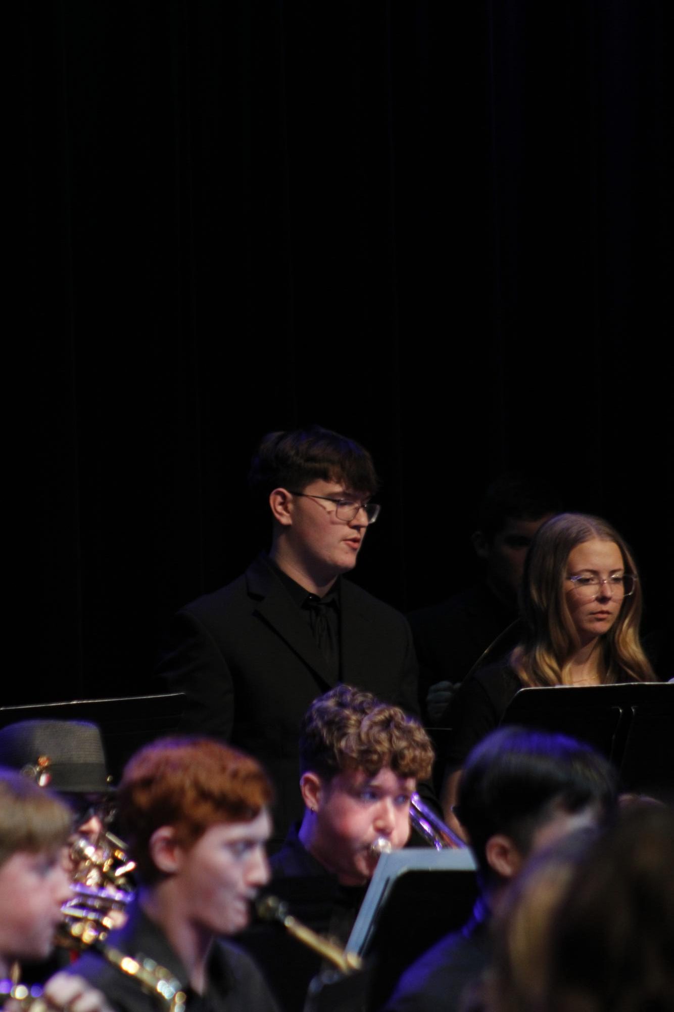 Winter band concert (photos by Emily Crowell)