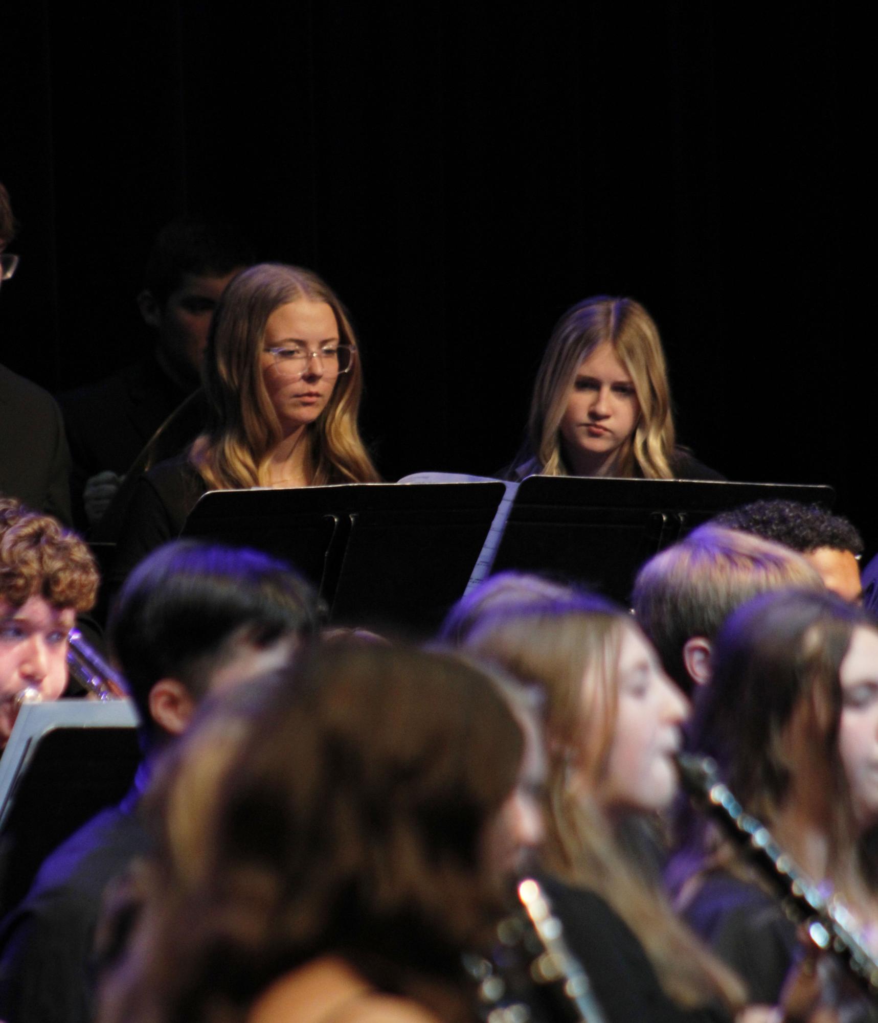 Winter band concert (photos by Emily Crowell)