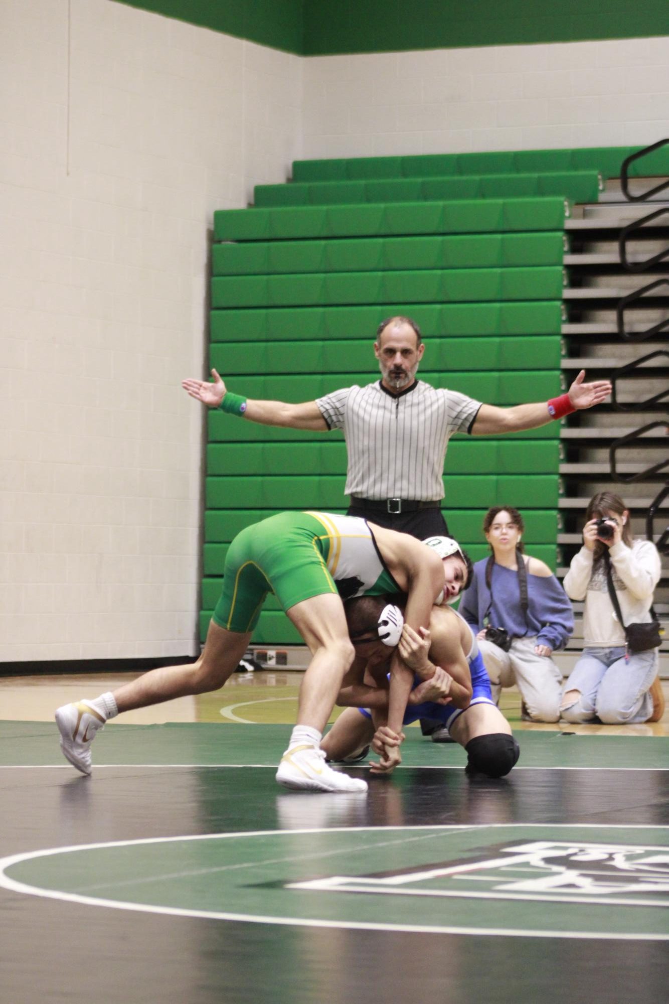 Boys Wrestling vs. Kapaun (Photos by Ella Davidson)