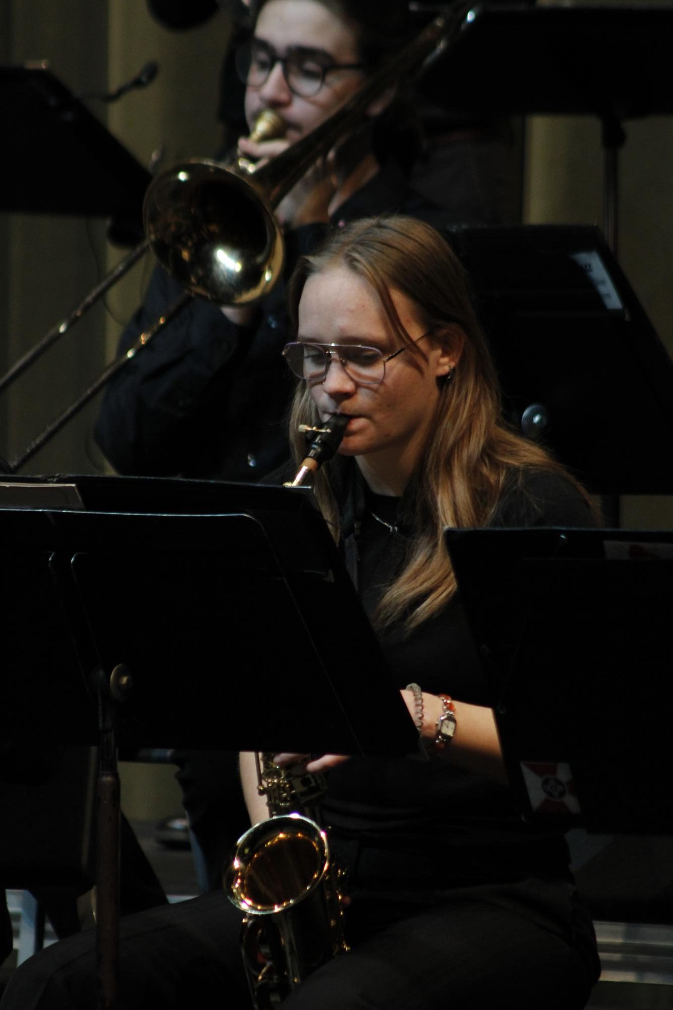 Winter band concert (photos by Emily Crowell)