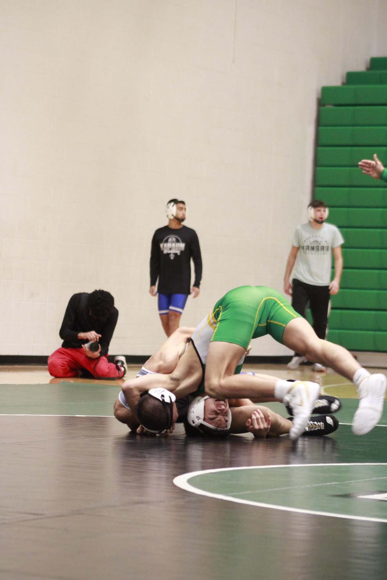 Boys Wrestling vs. Kapaun (Photos by Ella Davidson)