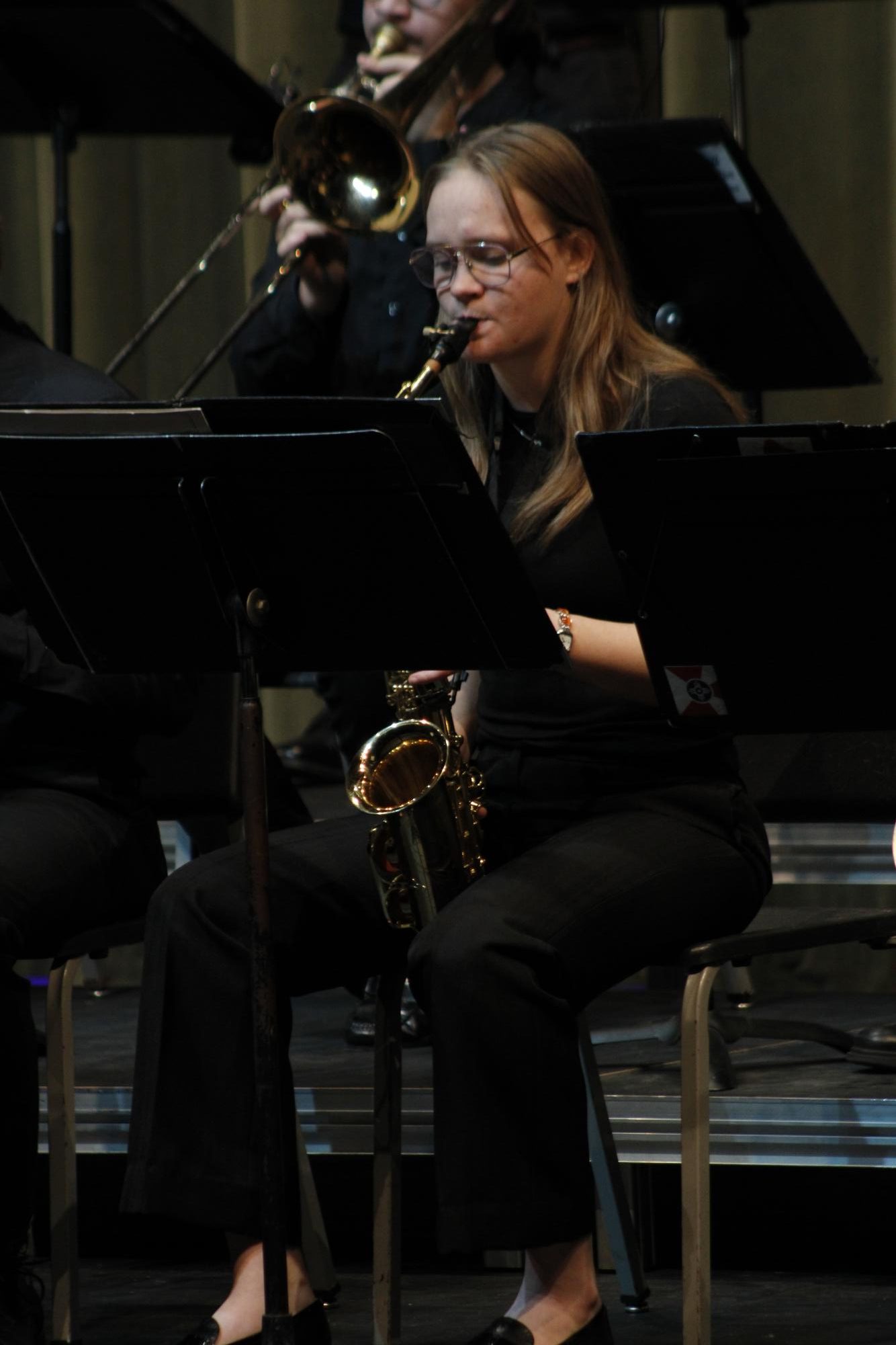 Winter band concert (photos by Emily Crowell)