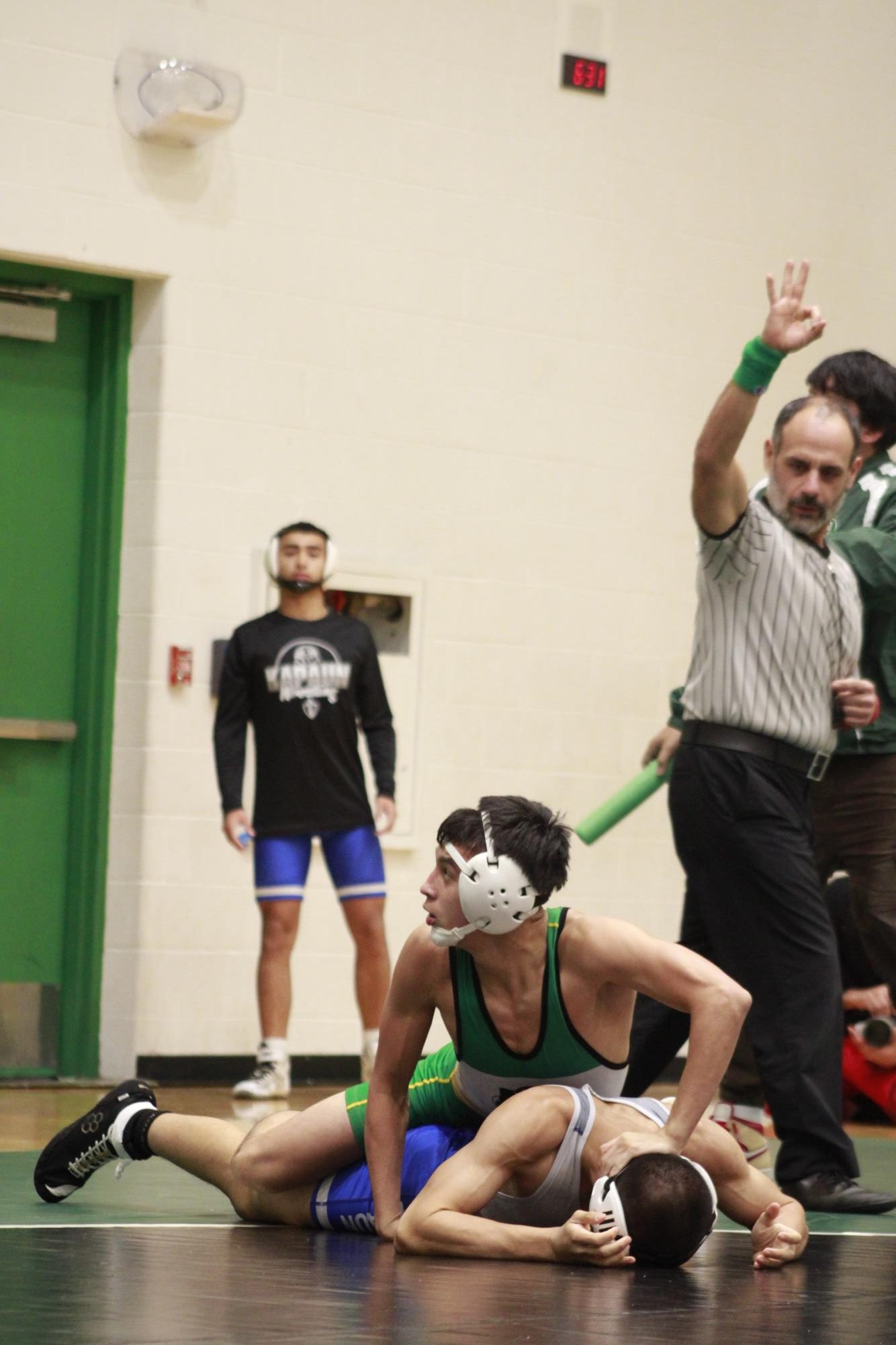 Boys Wrestling vs. Kapaun (Photos by Ella Davidson)