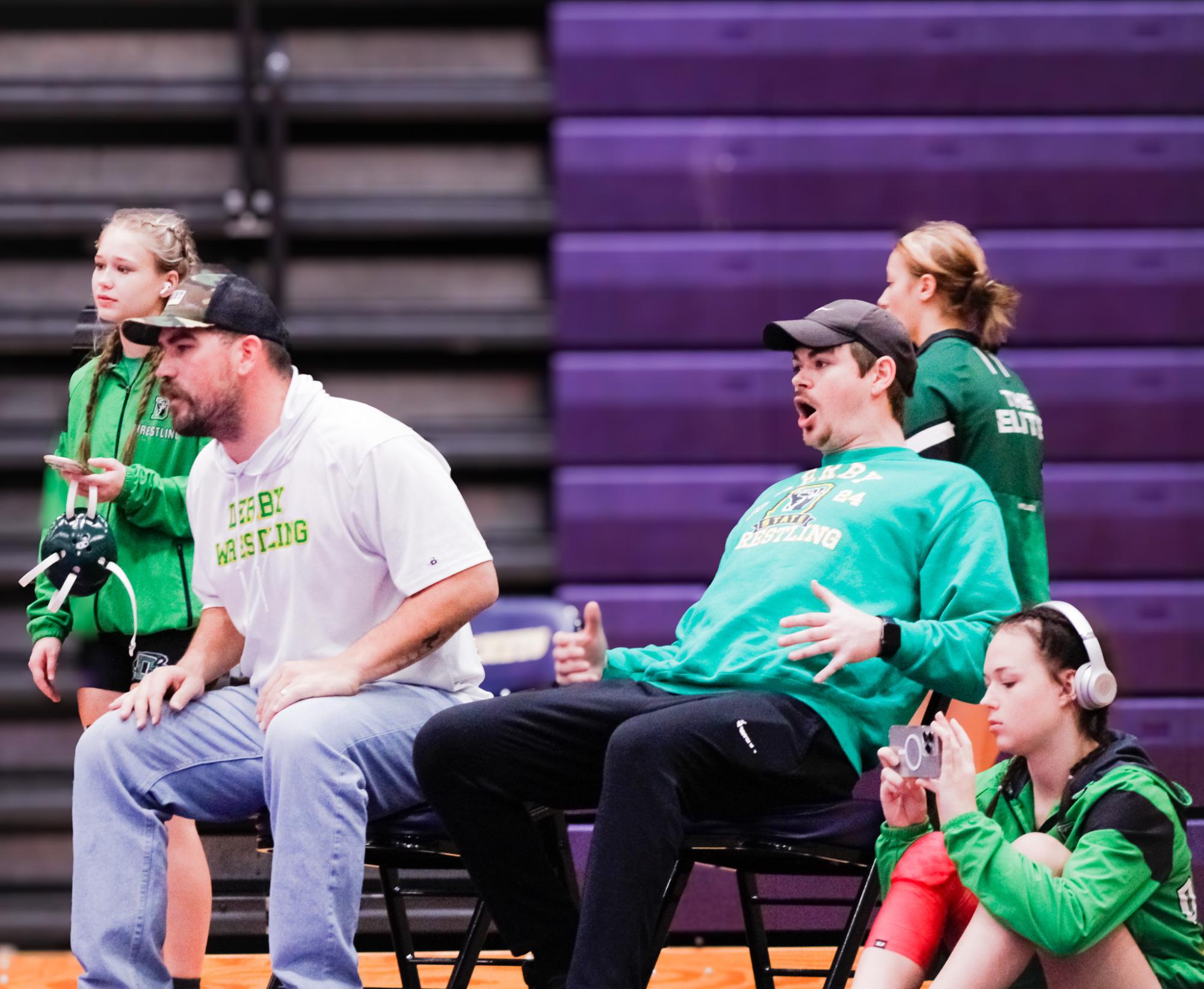 Girls wrestling tournament at Valley Center (Photos by Ava Mbawuike)