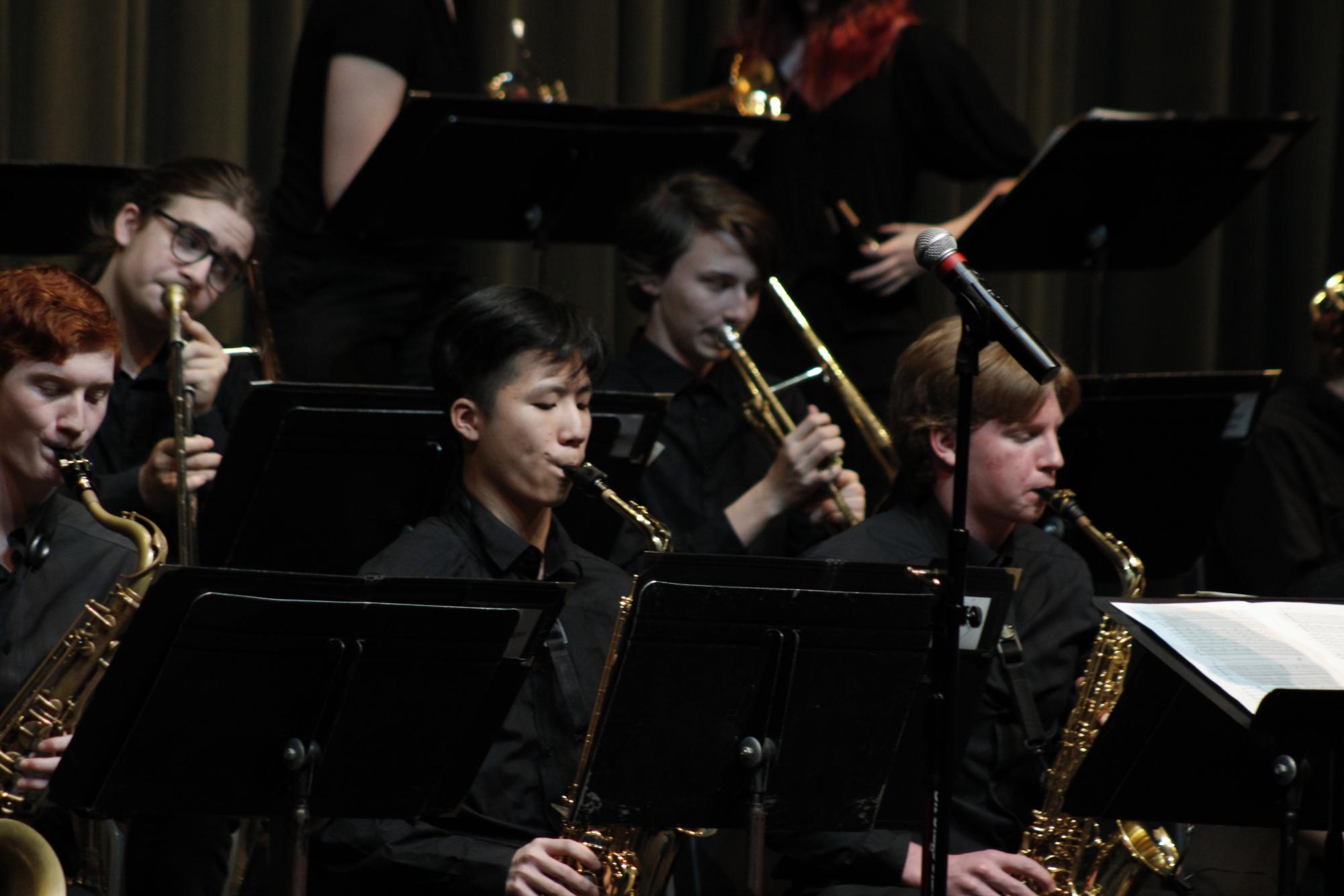 Winter band concert (photos by Emily Crowell)