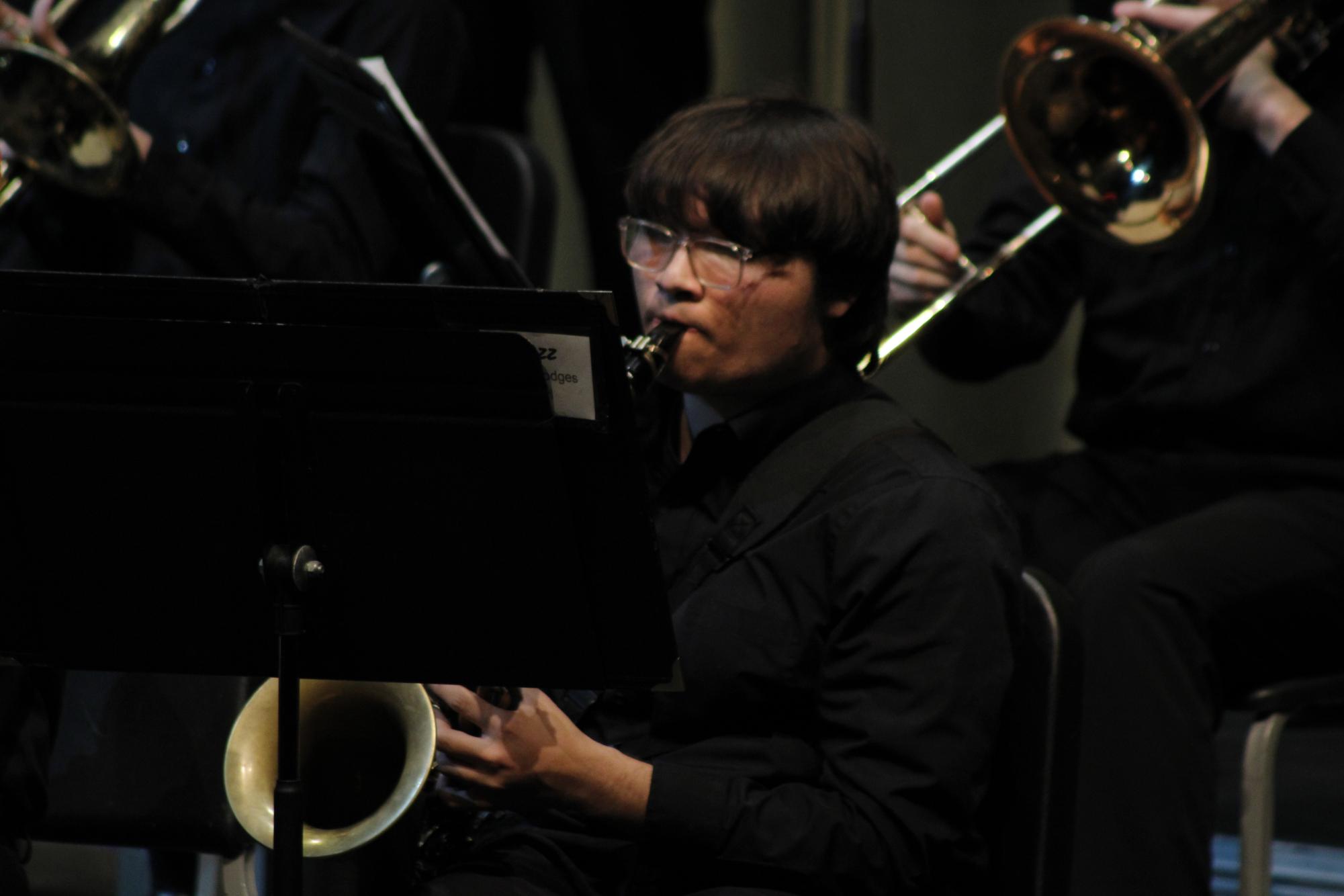 Winter band concert (photos by Emily Crowell)