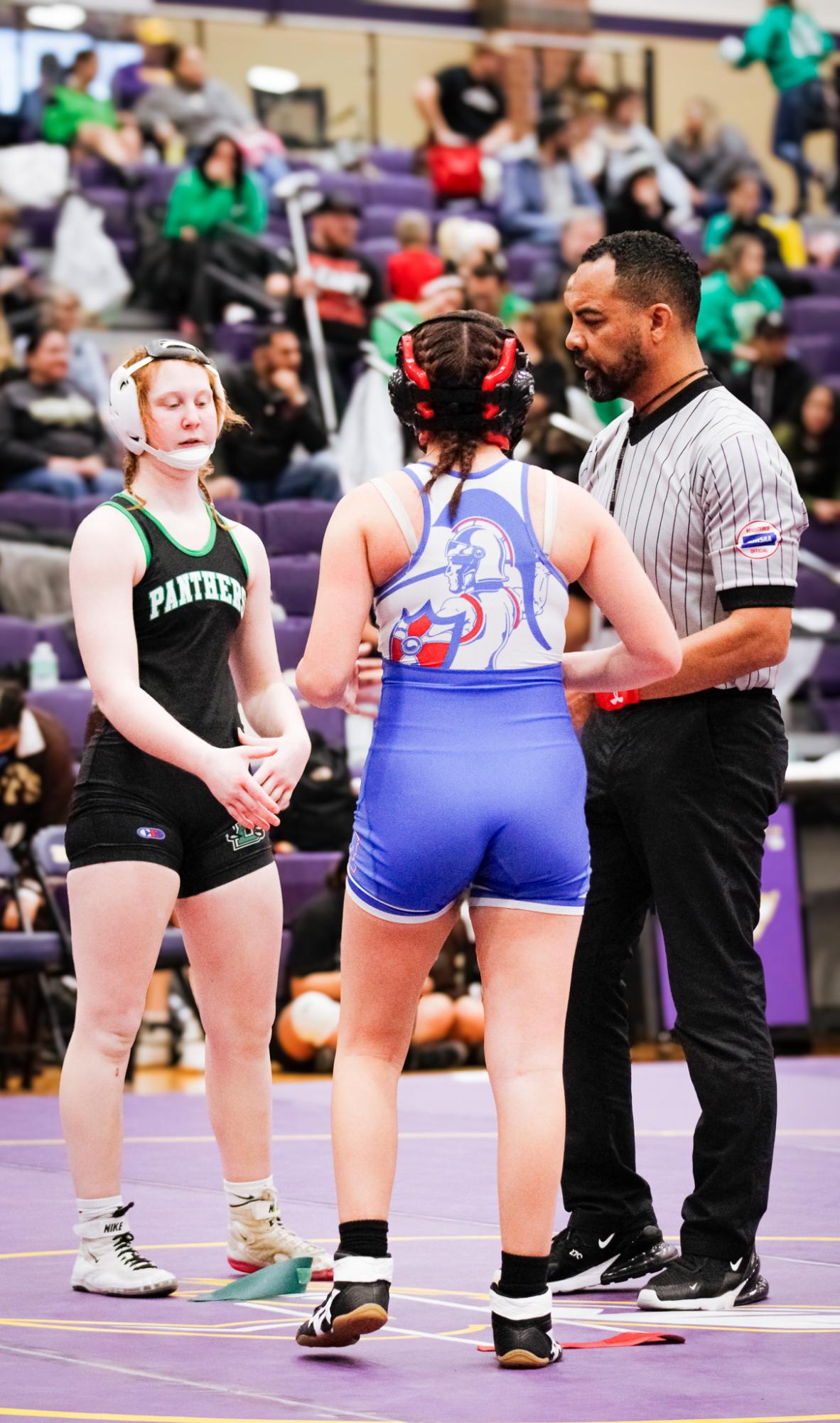 Girls wrestling tournament at Valley Center (Photos by Ava Mbawuike)