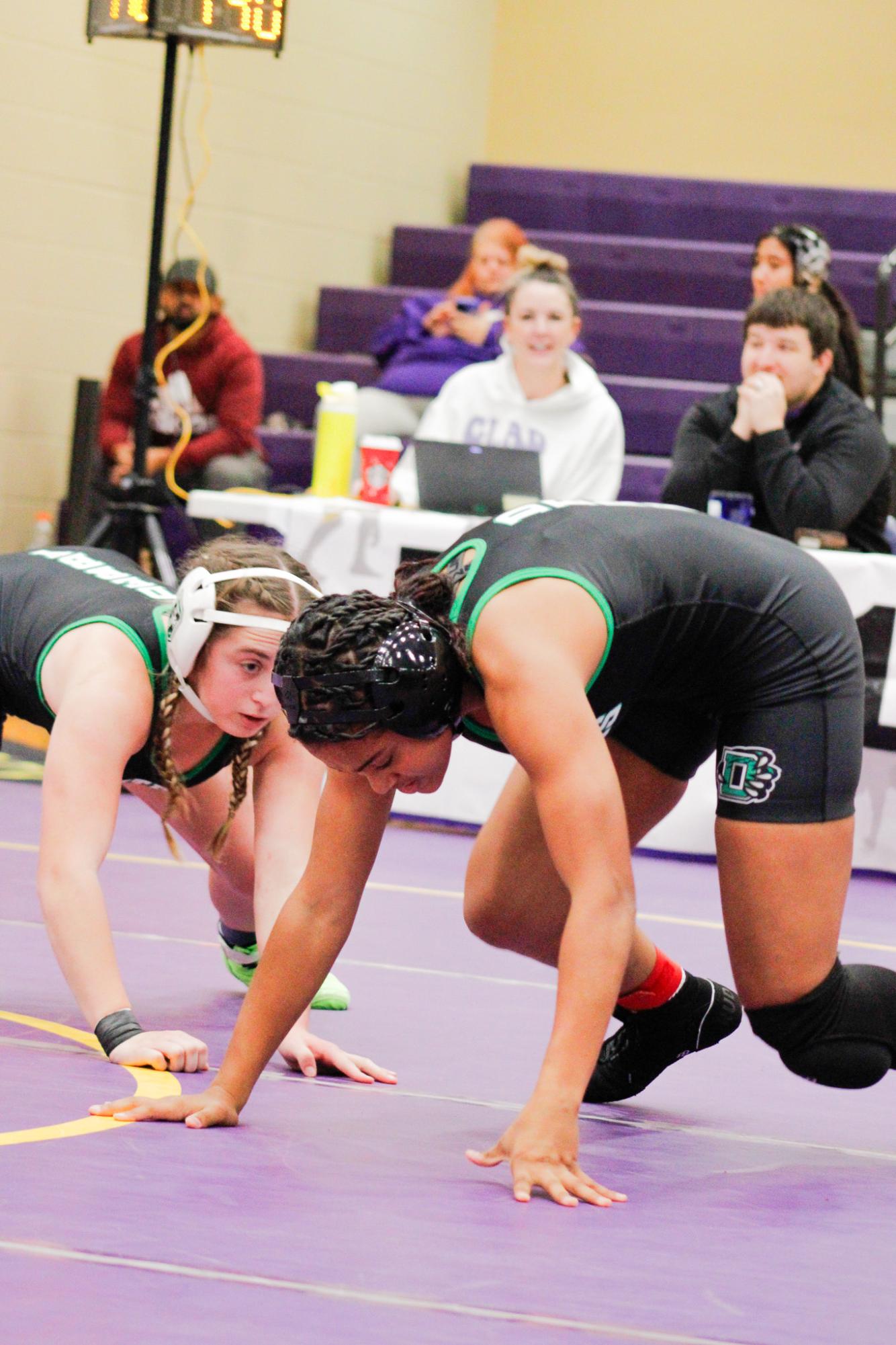 Girls wrestling tournament at Valley Center (Photos by Ava Mbawuike)