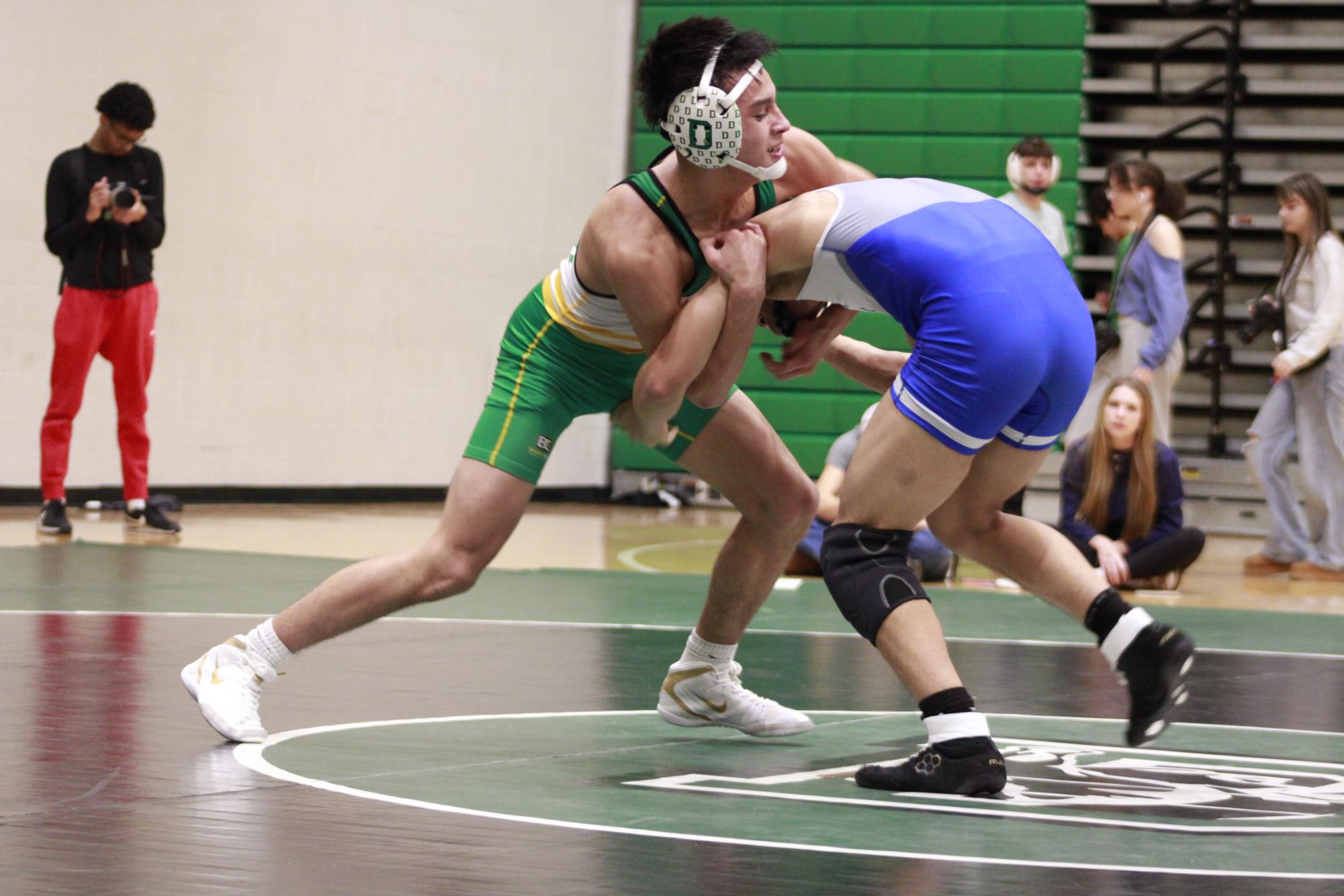 Boys Wrestling vs. Kapaun (Photos by Ella Davidson)