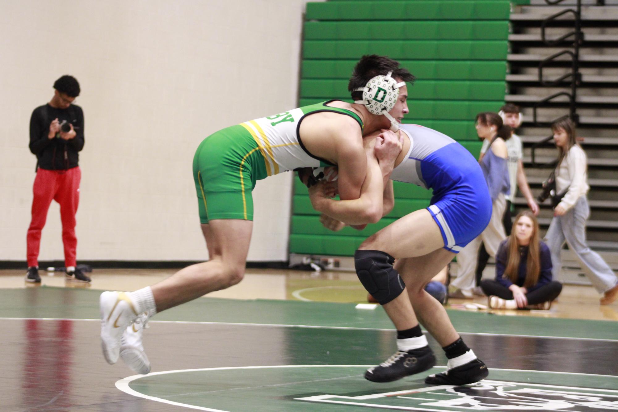 Boys Wrestling vs. Kapaun (Photos by Ella Davidson)