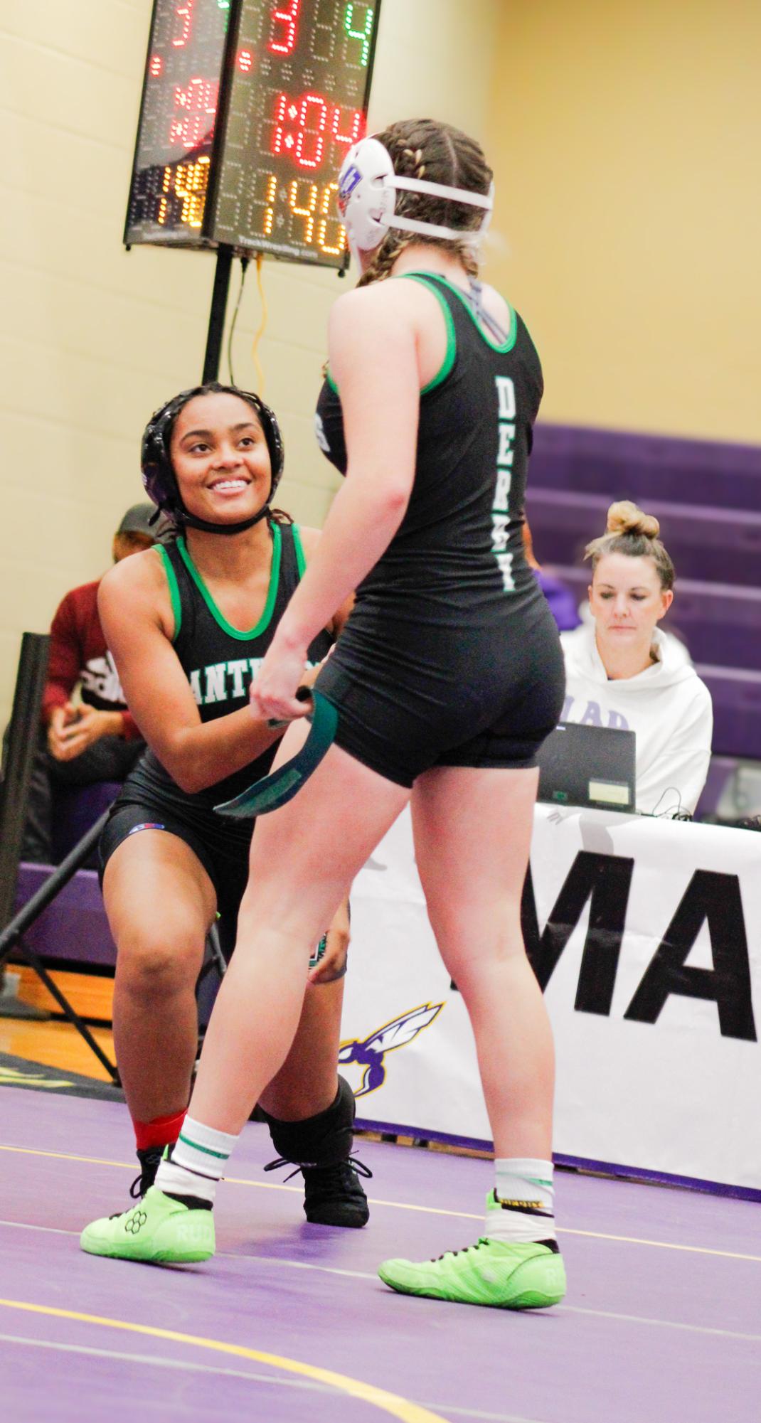 Girls wrestling tournament at Valley Center (Photos by Ava Mbawuike)