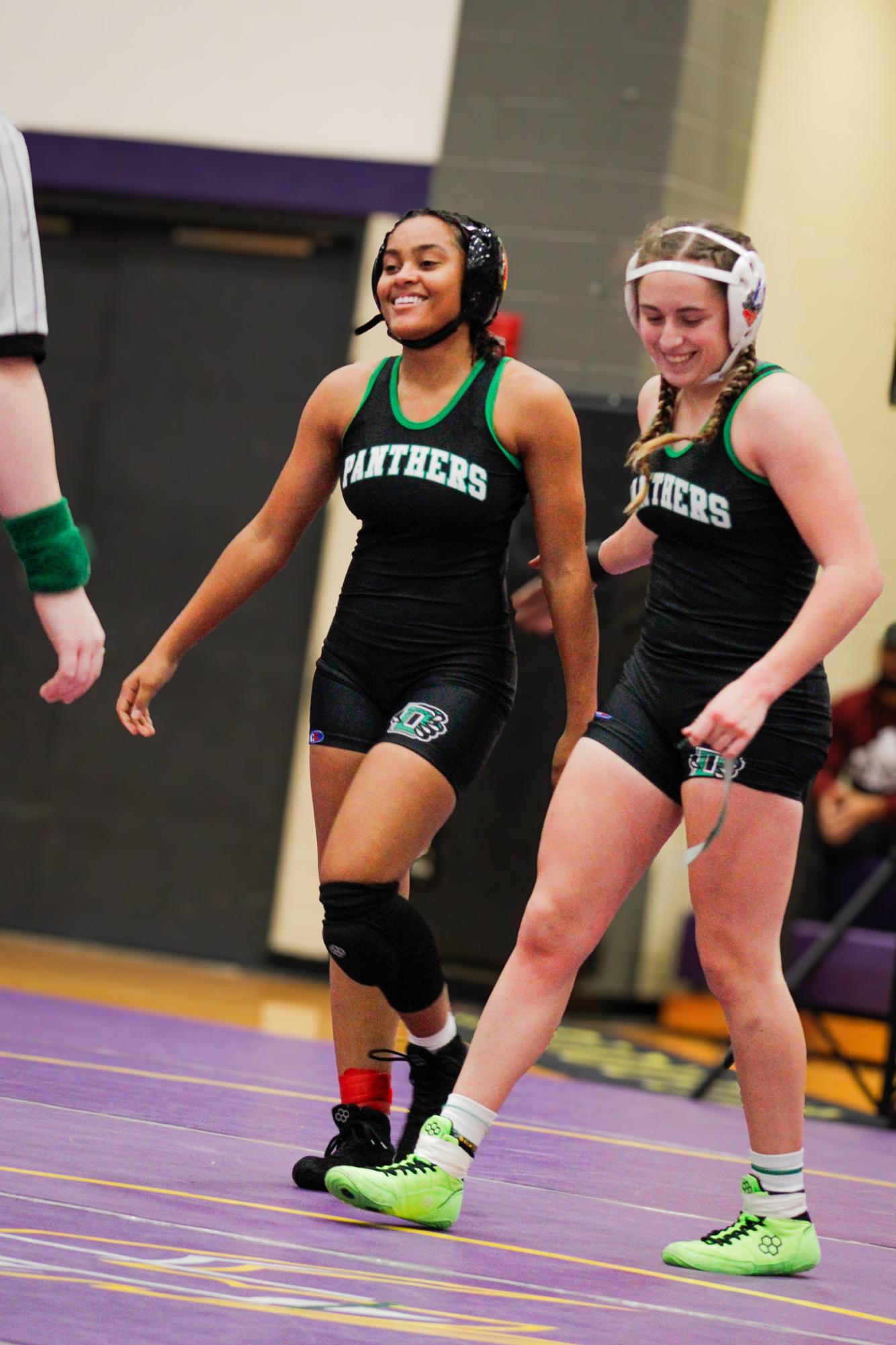 Girls wrestling tournament at Valley Center (Photos by Ava Mbawuike)