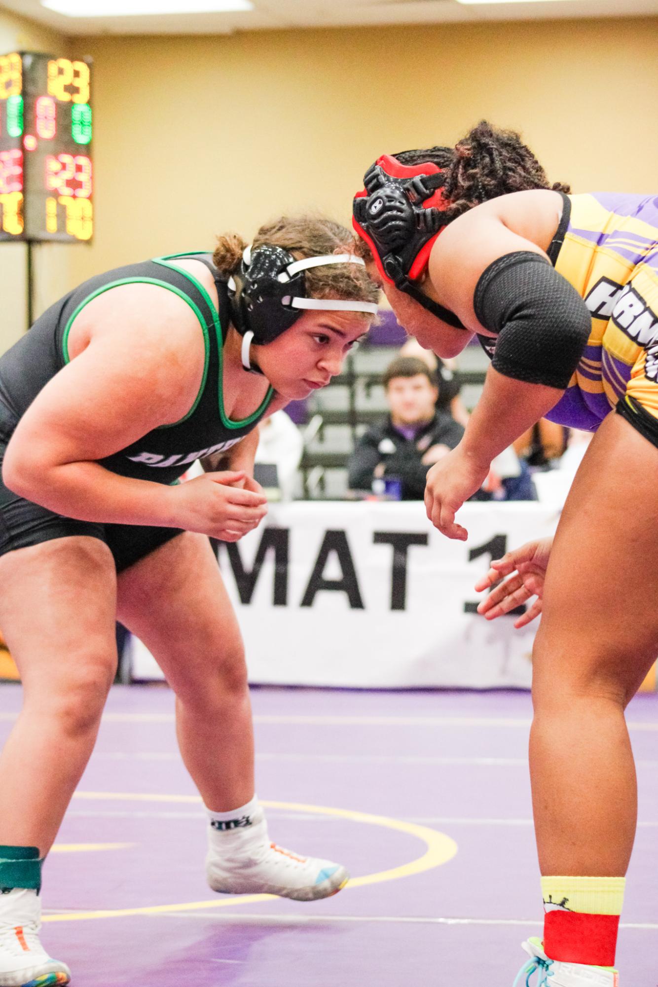 Girls wrestling tournament at Valley Center (Photos by Ava Mbawuike)