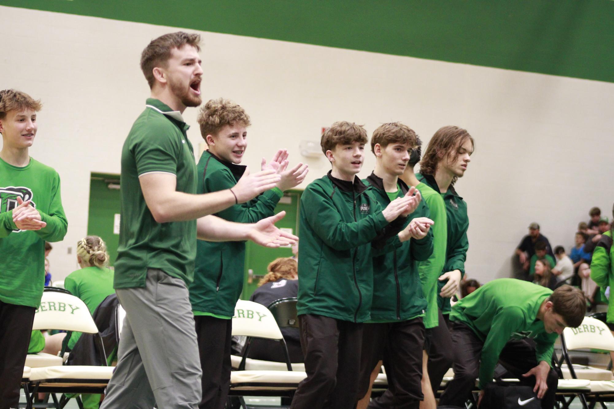 Boys Wrestling vs. Kapaun (Photos by Ella Davidson)