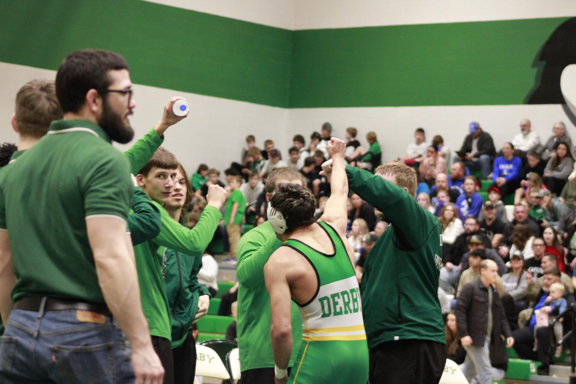 Boys Wrestling vs. Kapaun (Photos by Ella Davidson)