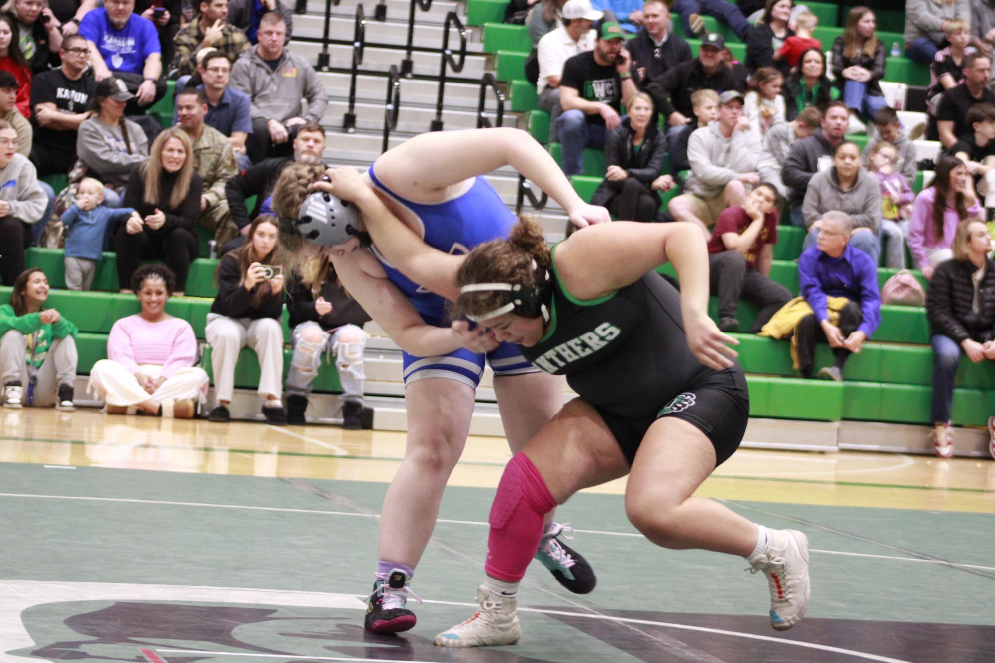 Girls Wrestling vs. Kapaun (Photos by Ella Davidson)