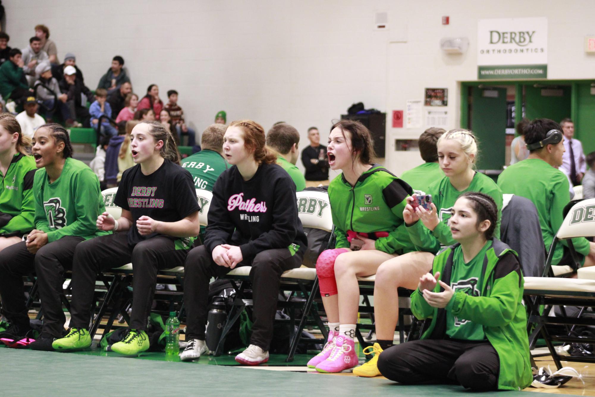 Girls Wrestling vs. Kapaun (Photos by Ella Davidson)