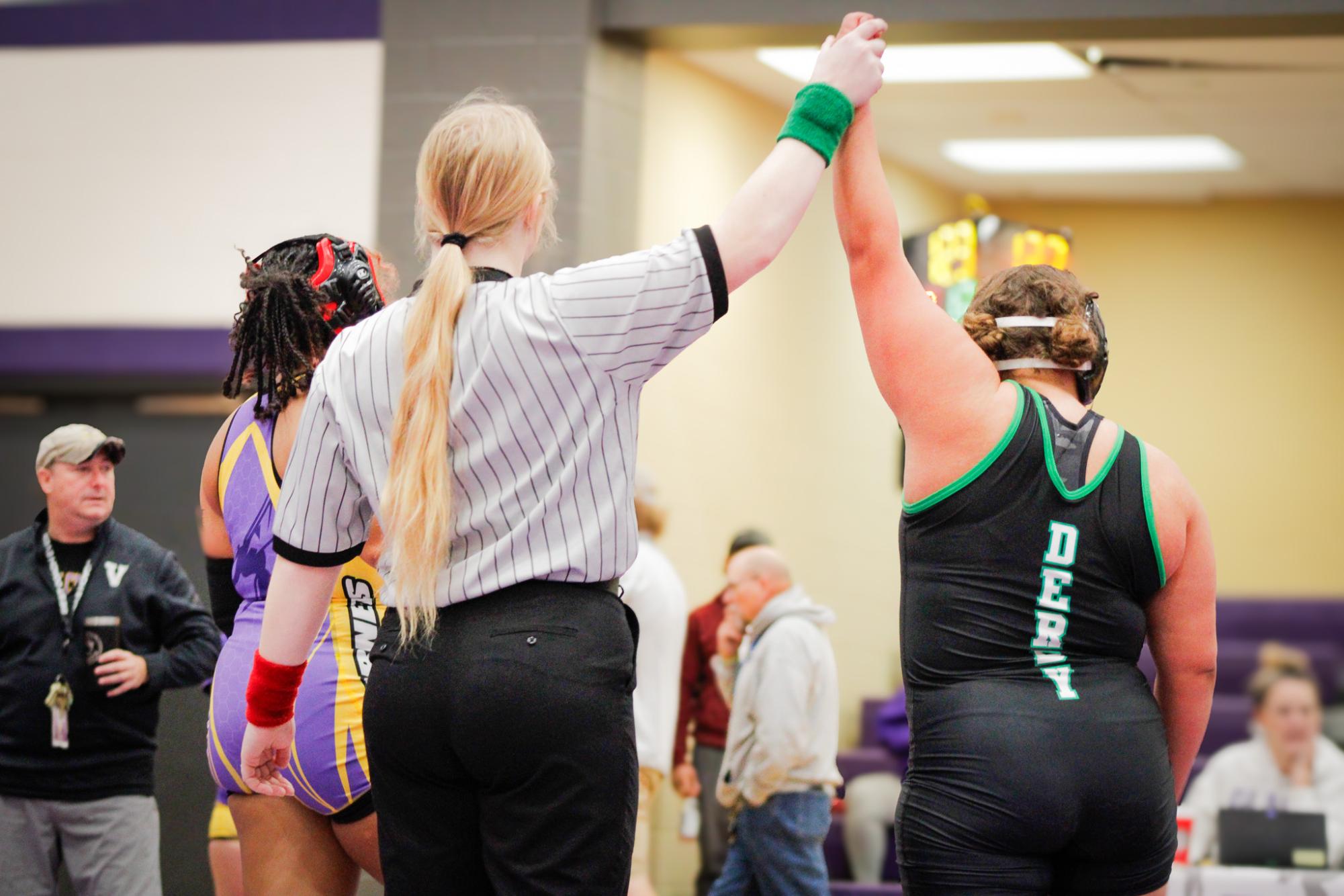 Girls wrestling tournament at Valley Center (Photos by Ava Mbawuike)