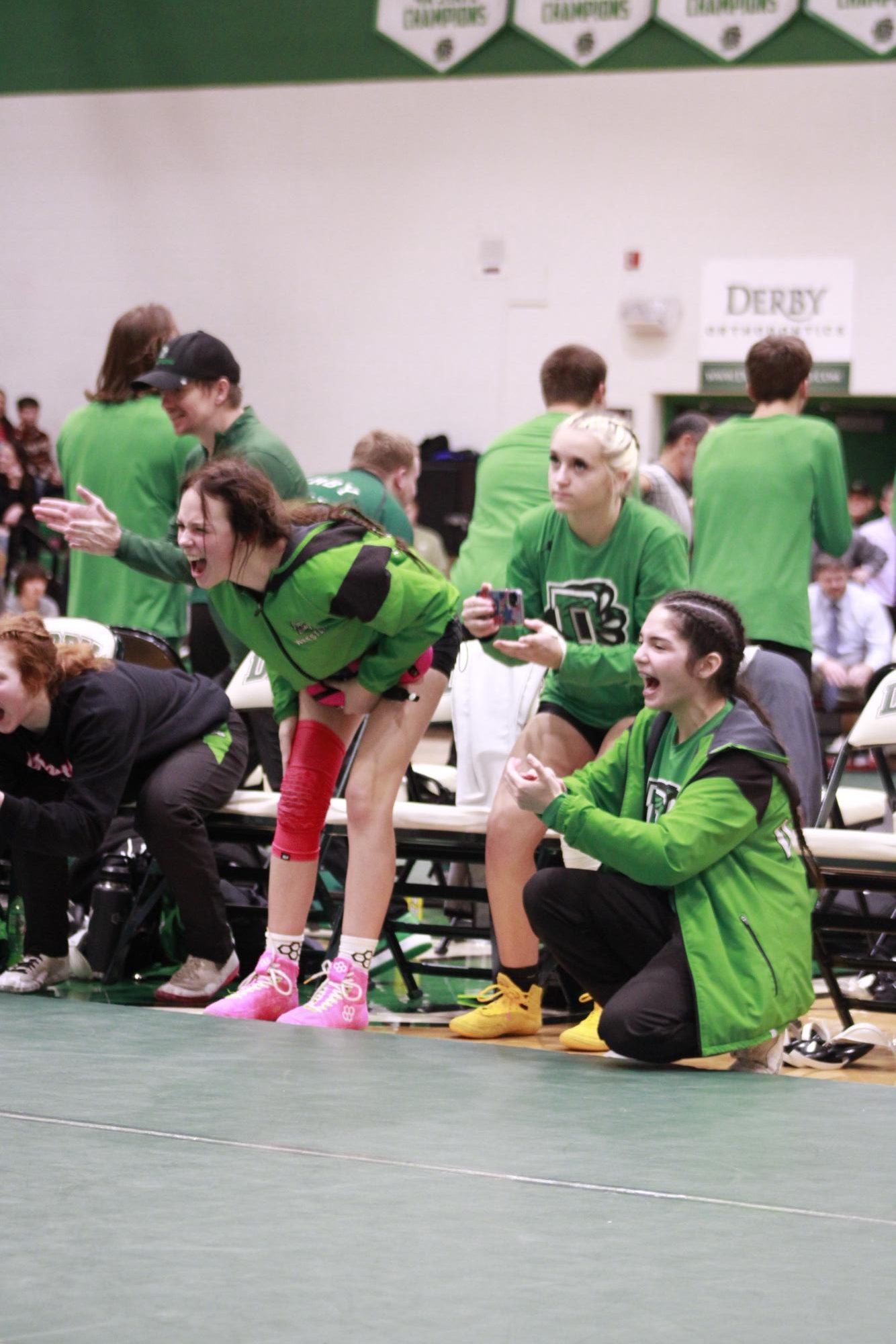 Girls Wrestling vs. Kapaun (Photos by Ella Davidson)