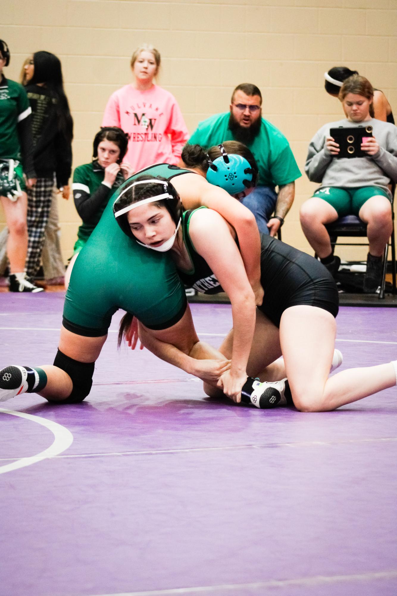 Girls wrestling tournament at Valley Center (Photos by Ava Mbawuike)