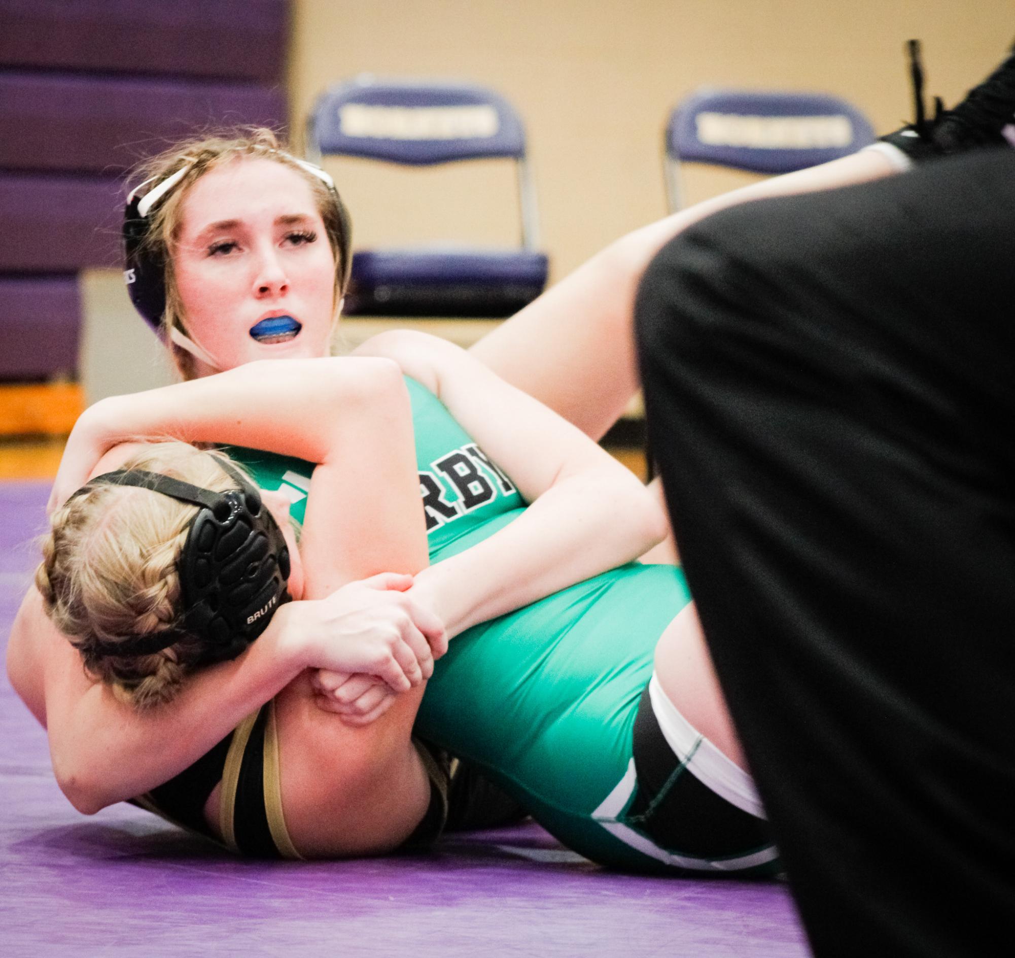 Girls wrestling tournament at Valley Center (Photos by Ava Mbawuike)