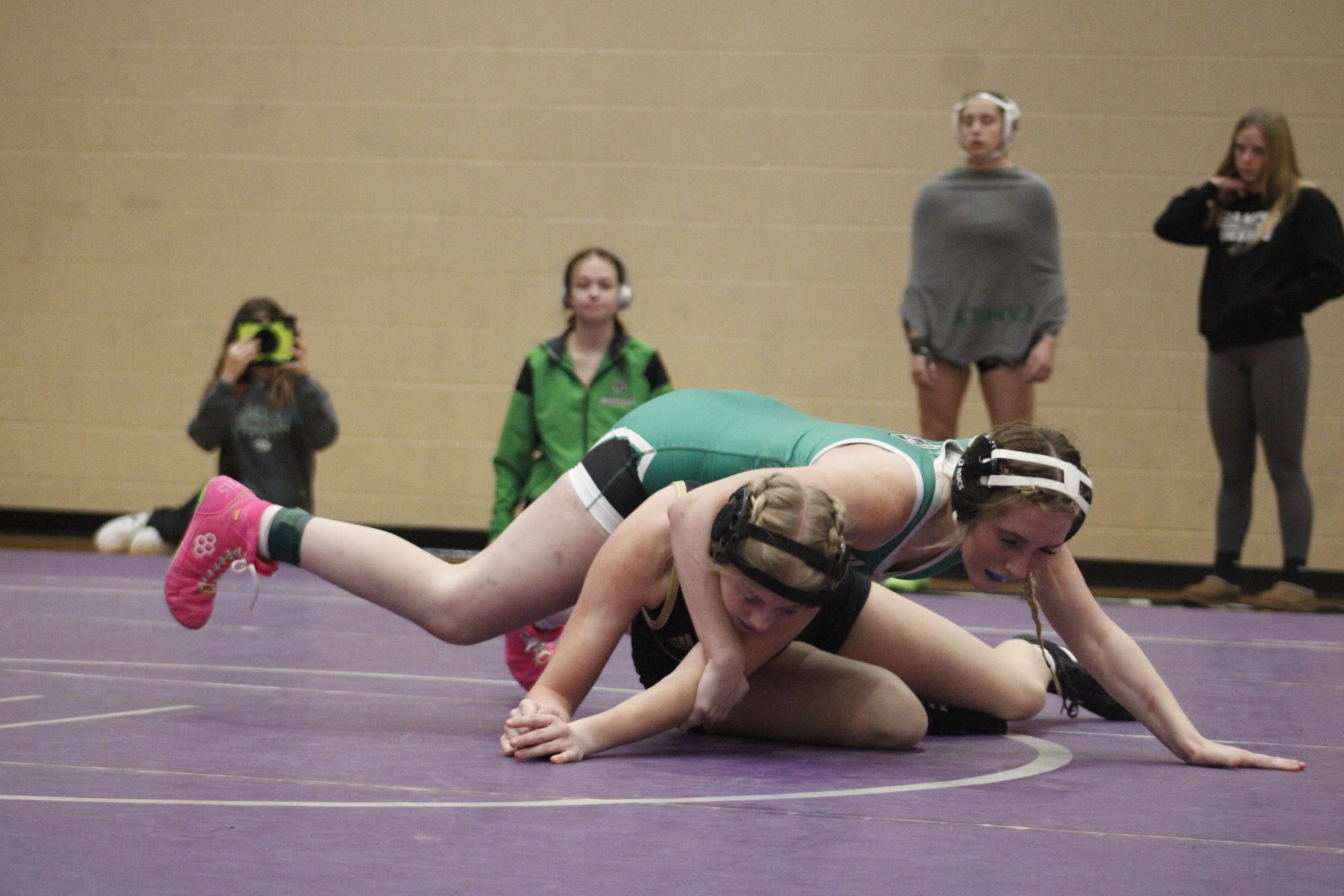 Girls wrestling (Photos by Ella davidson)