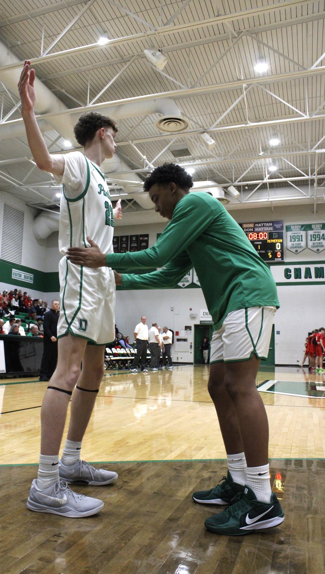 Varsity Boys basketball vs. McPherson (Photos by Persephone Ivy)