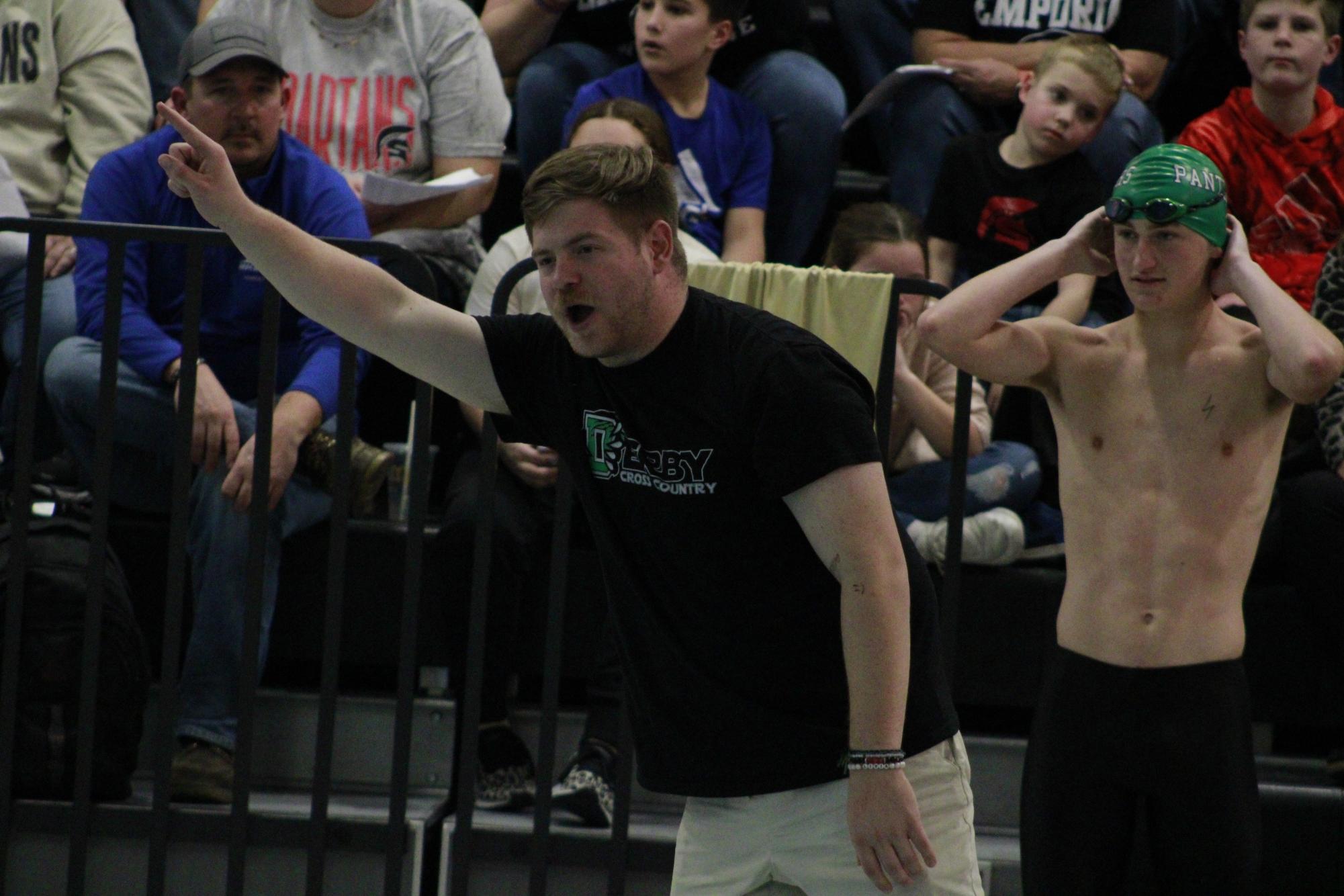 Boys swim meet at Emporia (Photos by Sophia Rogers)