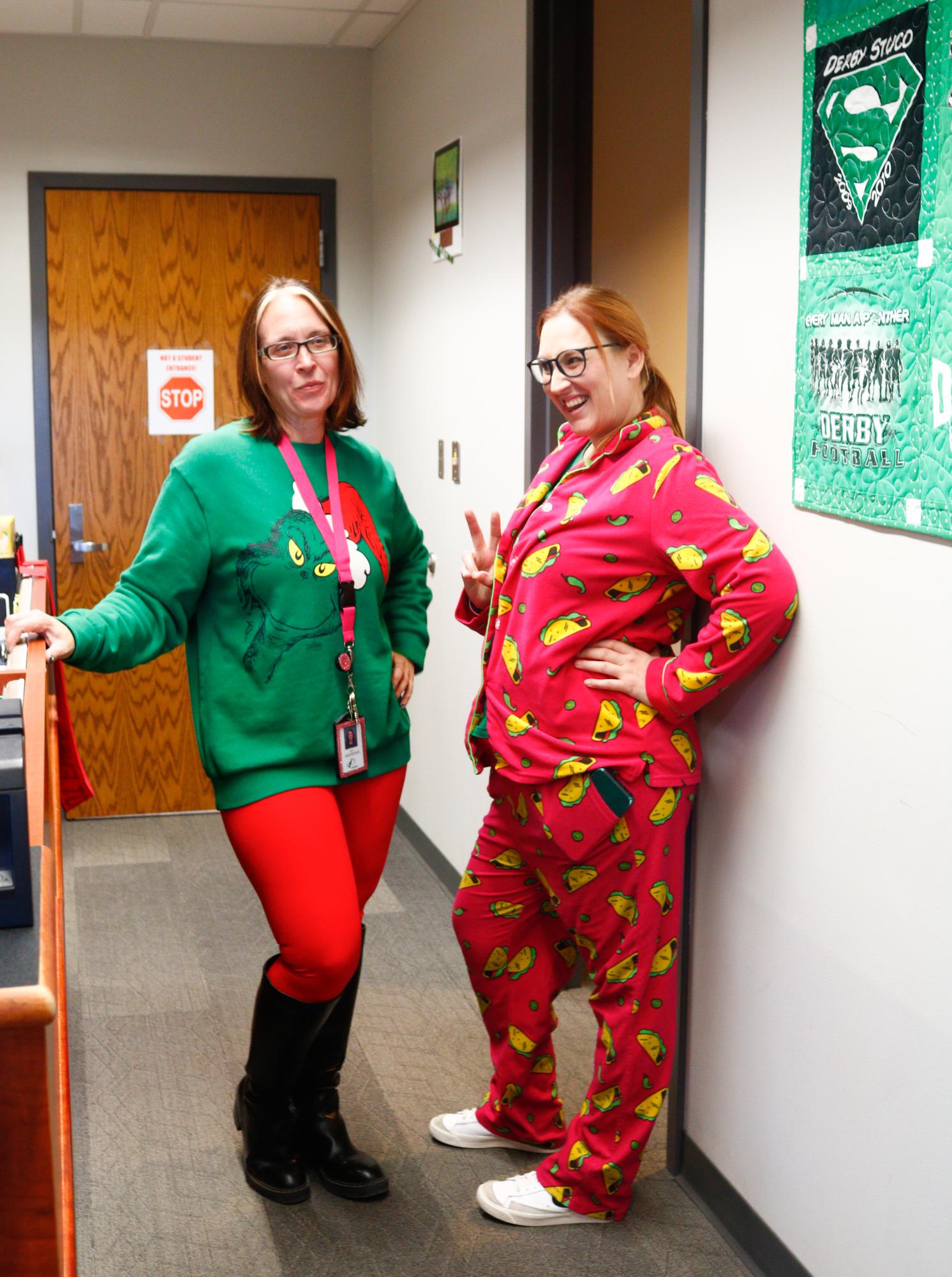 Pajama Day for 12 days of Christmas (Photos by Kallie Picou)