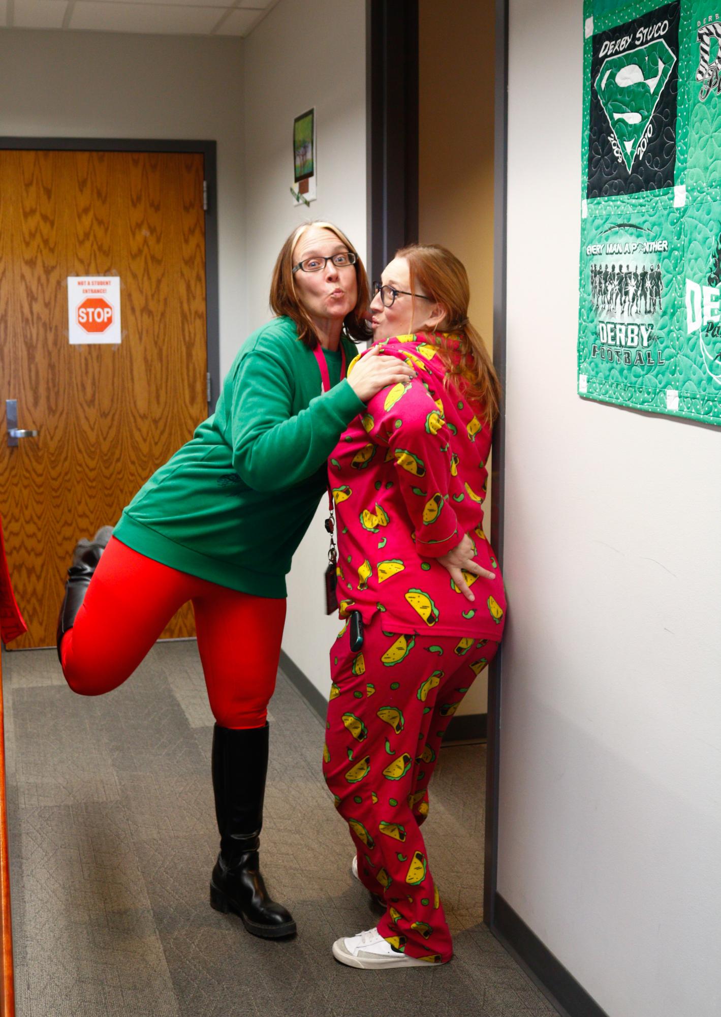 Pajama Day for 12 days of Christmas (Photos by Kallie Picou)