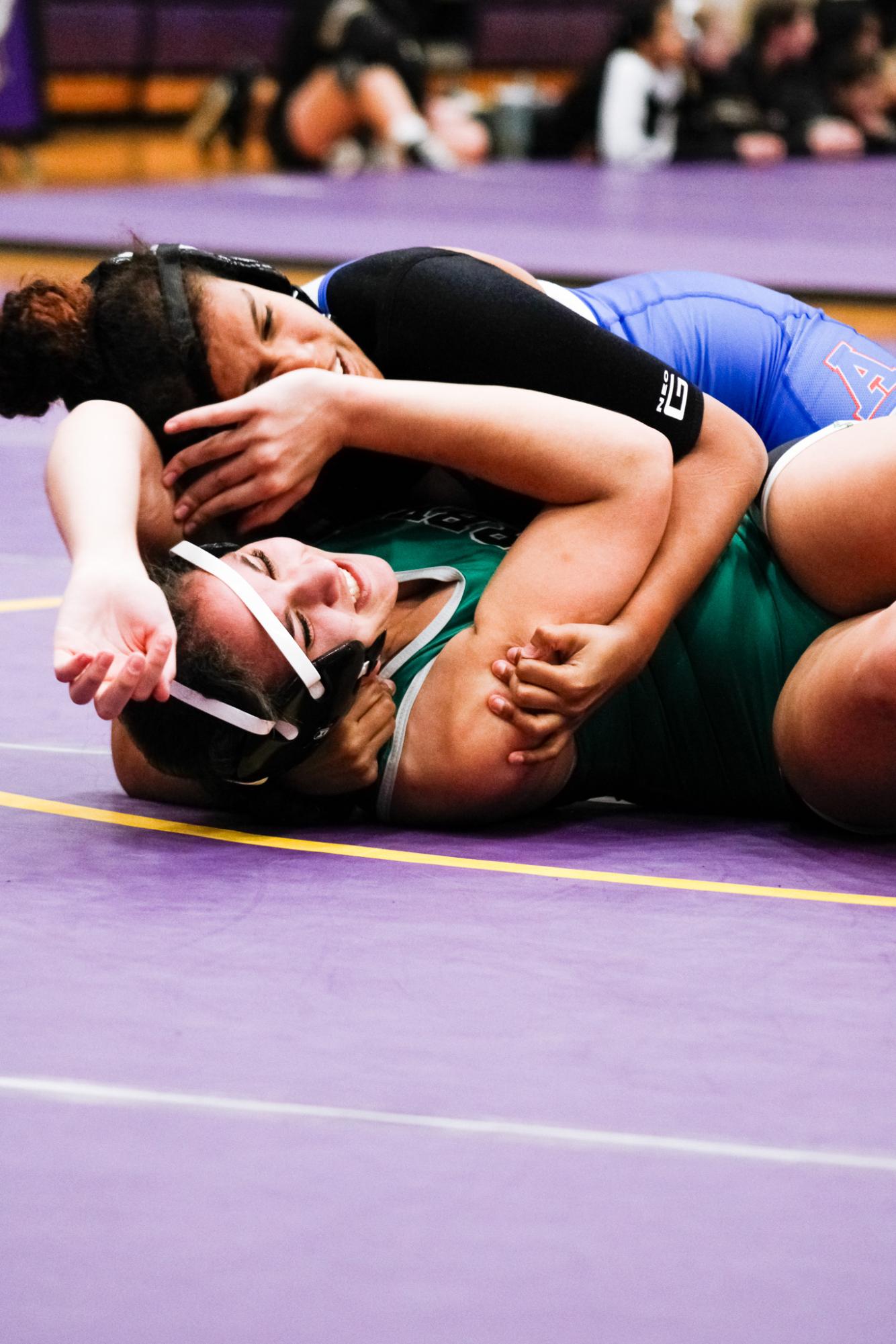 Girls wrestling tournament at Valley Center (Photos by Ava Mbawuike)