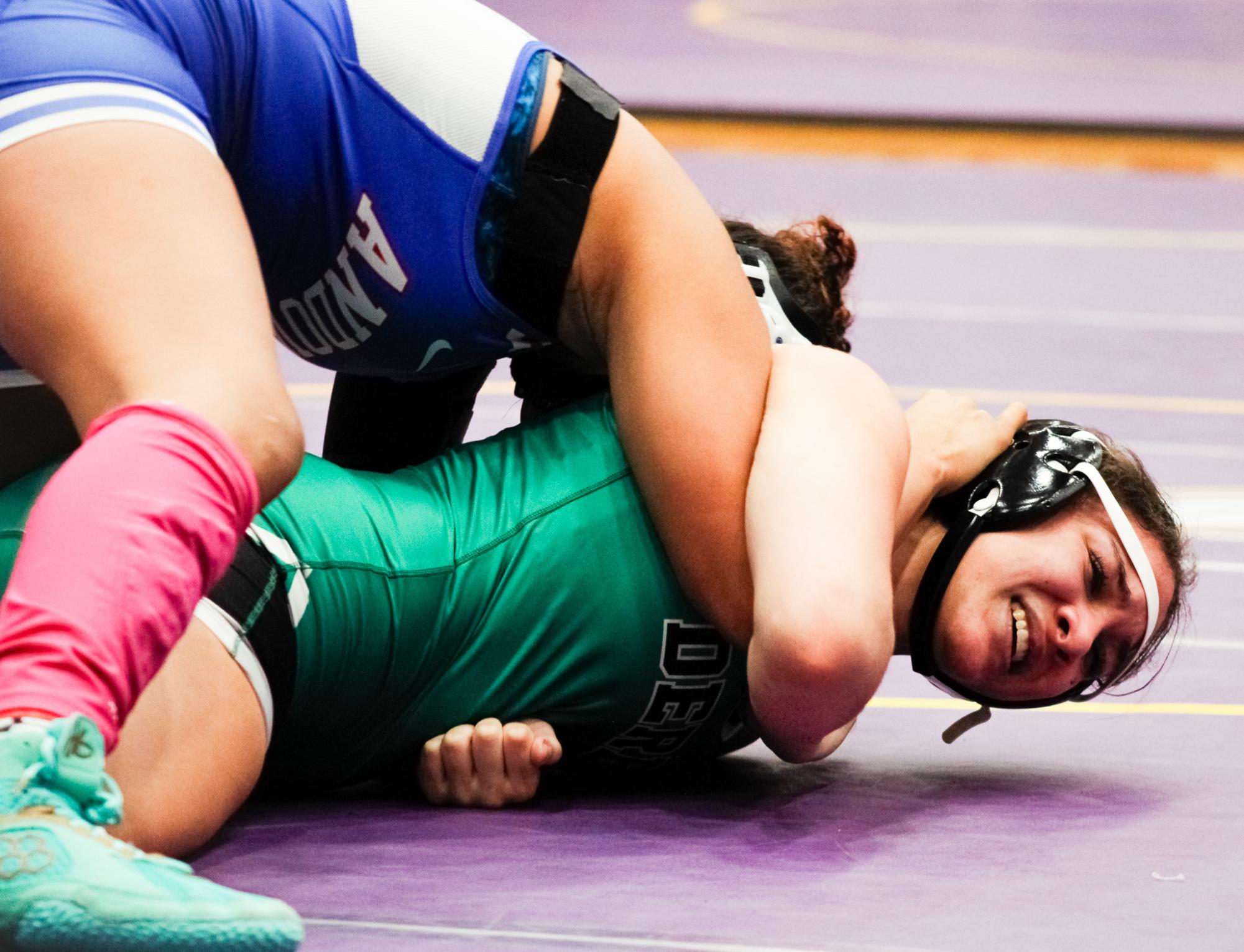 Girls wrestling tournament at Valley Center (Photos by Ava Mbawuike)