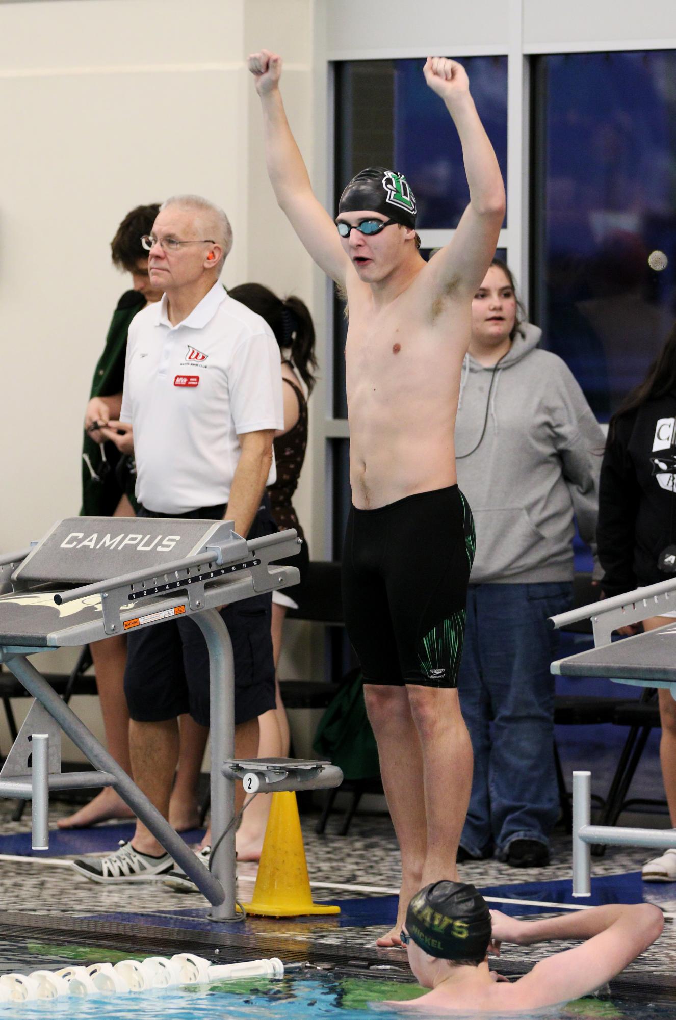 Boys swim at Campus (Photos by Maggie Elliott)