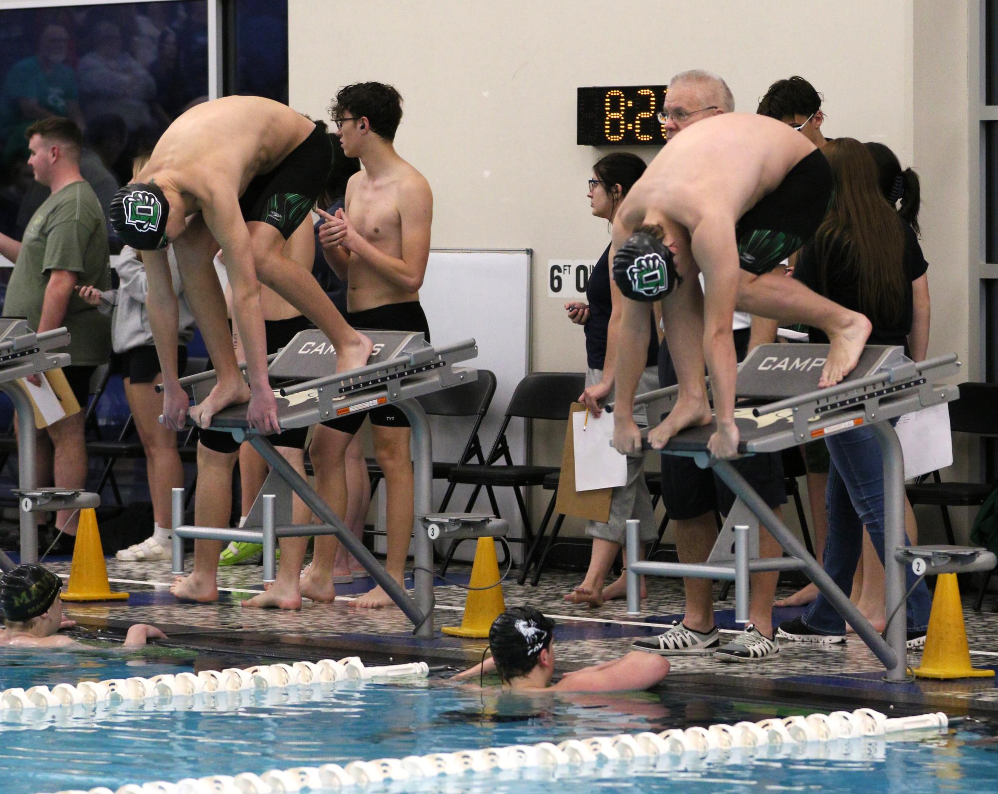 Boys swim at Campus (Photos by Maggie Elliott)