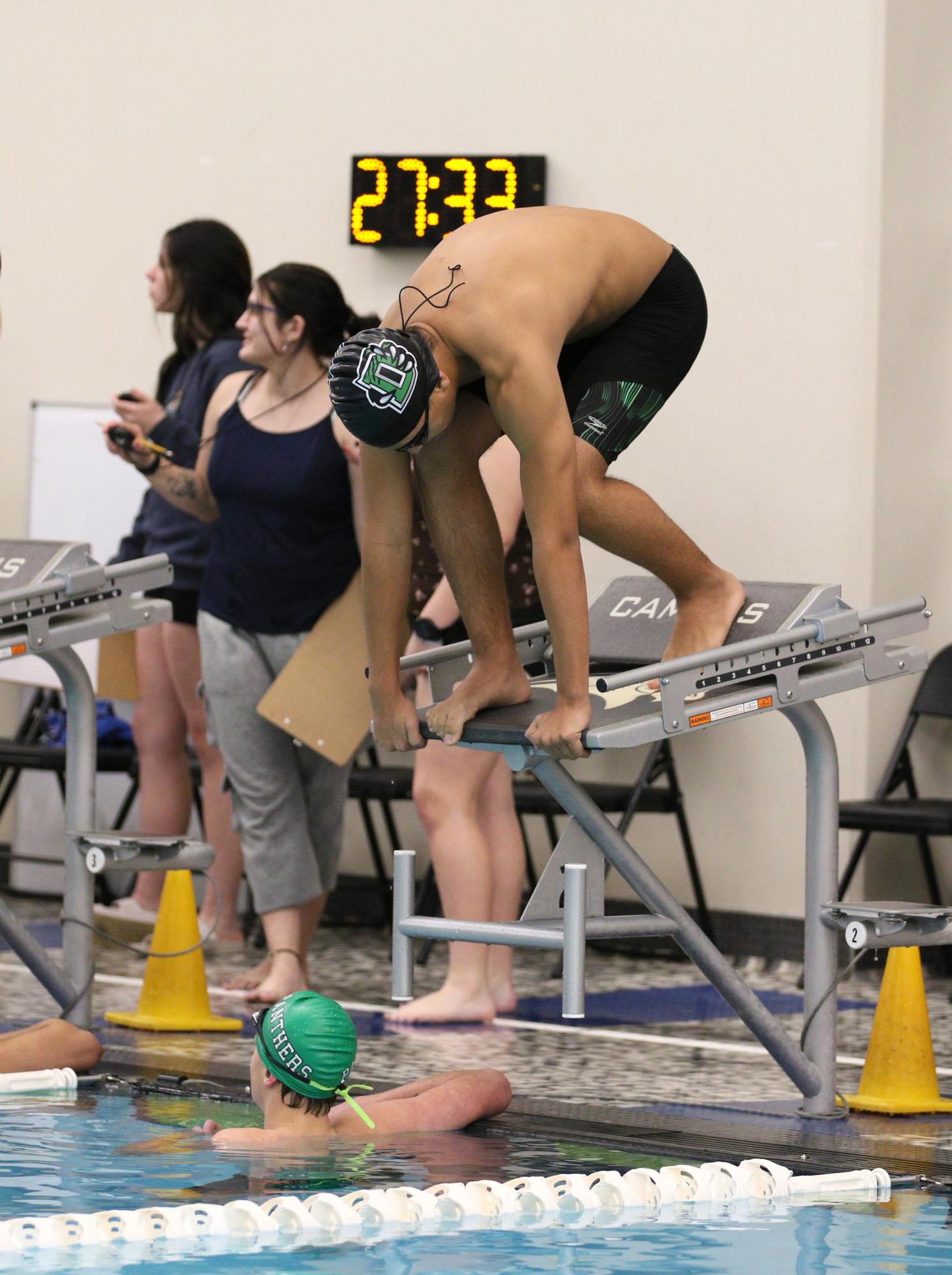 Boys swim at Campus (Photos by Maggie Elliott)