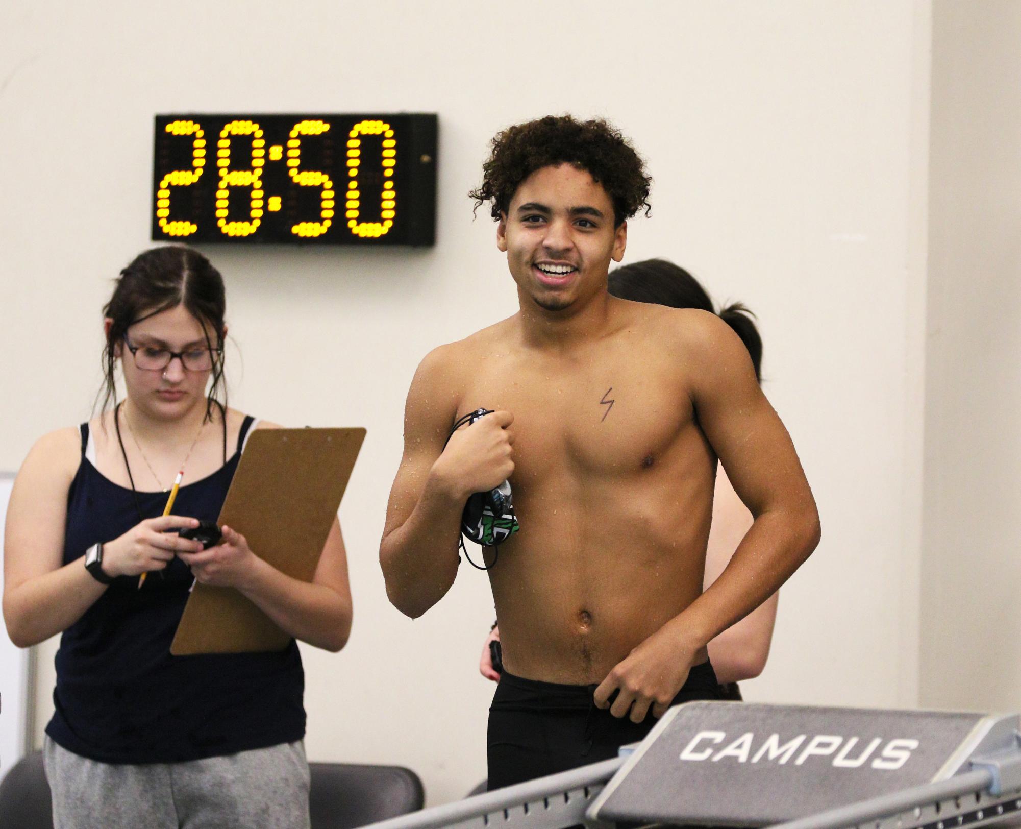 Boys swim at Campus (Photos by Maggie Elliott)