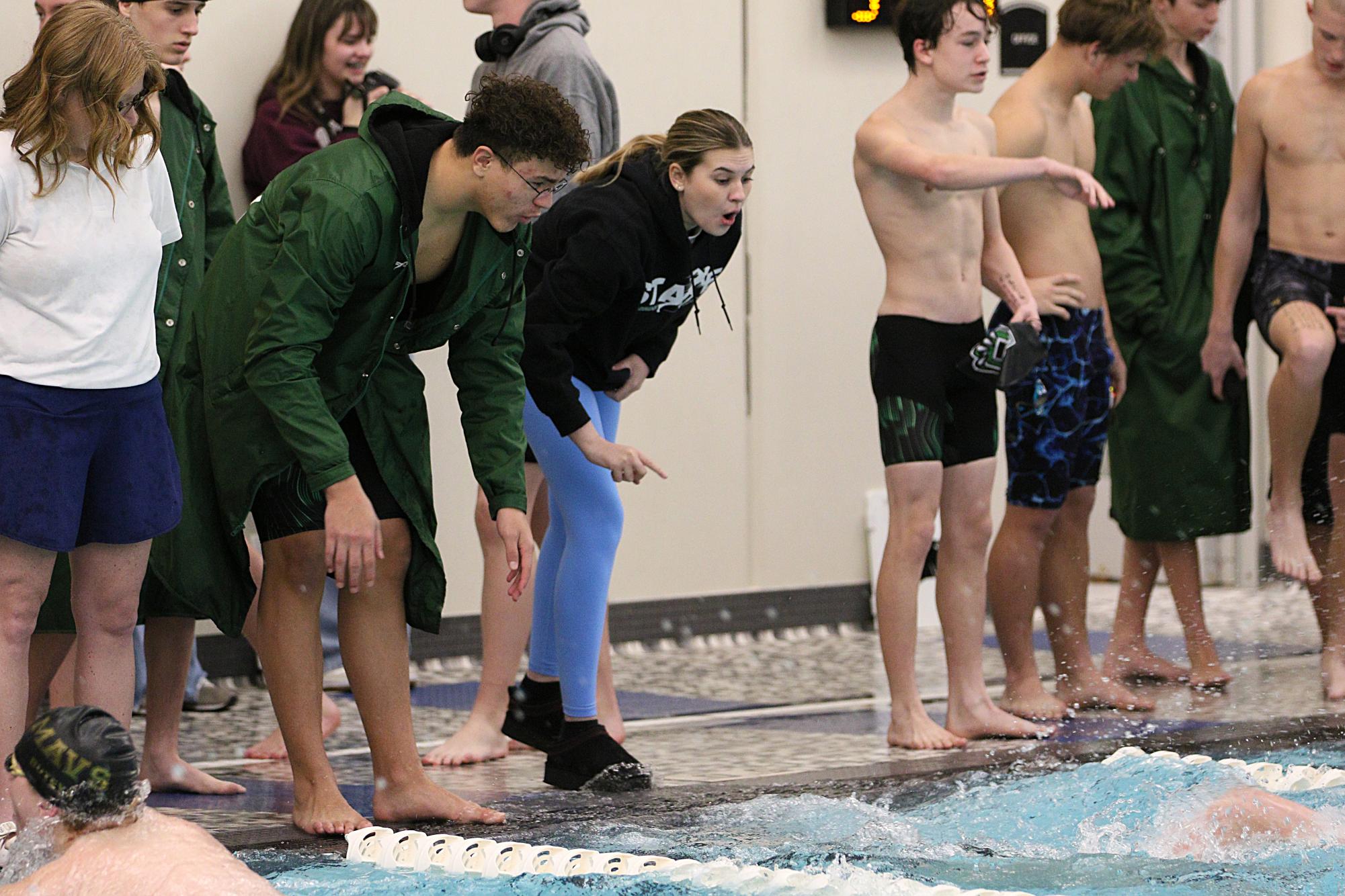 Boys swim at Campus (Photos by Maggie Elliott)