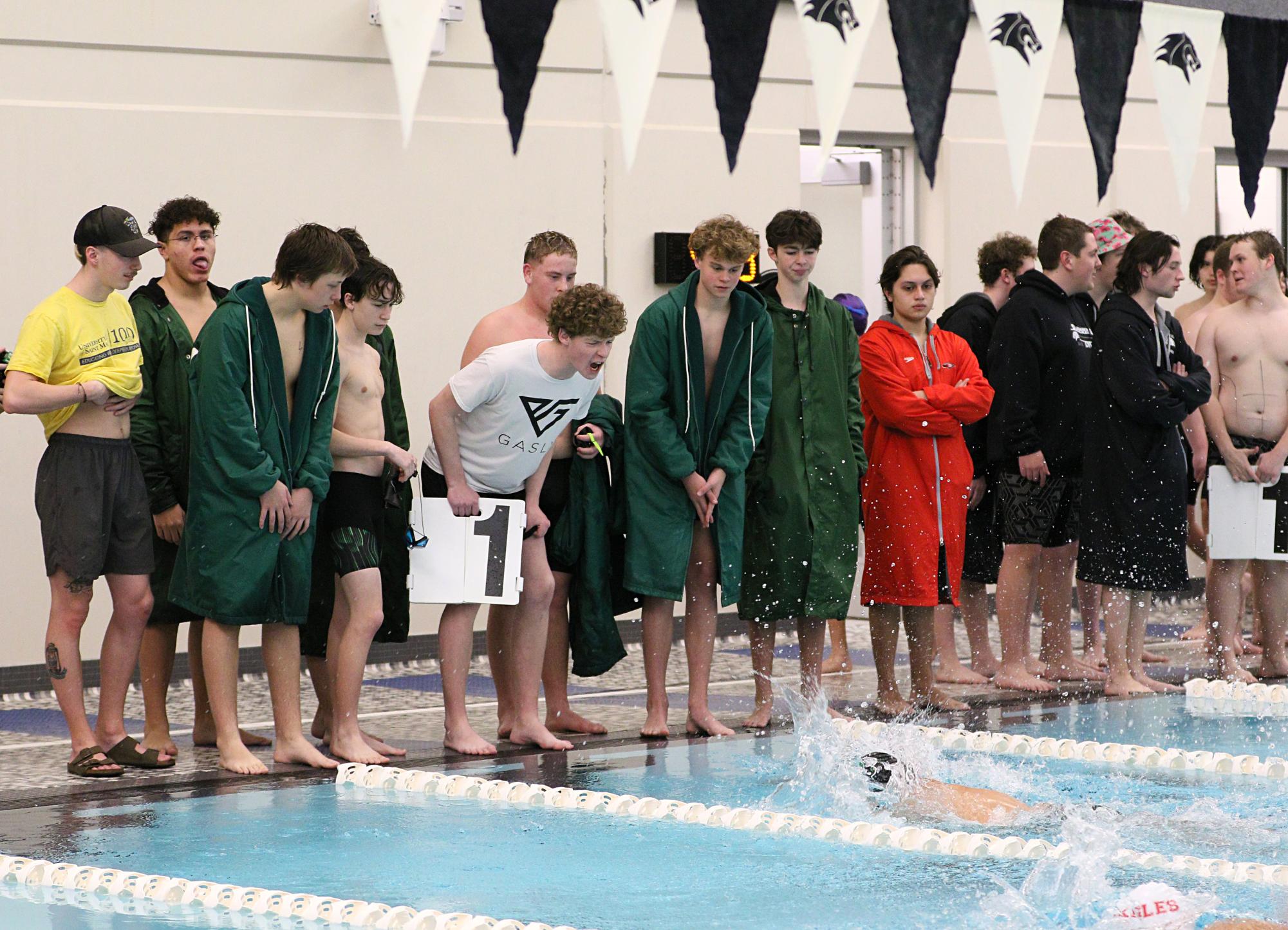 Boys swim at Campus (Photos by Maggie Elliott)