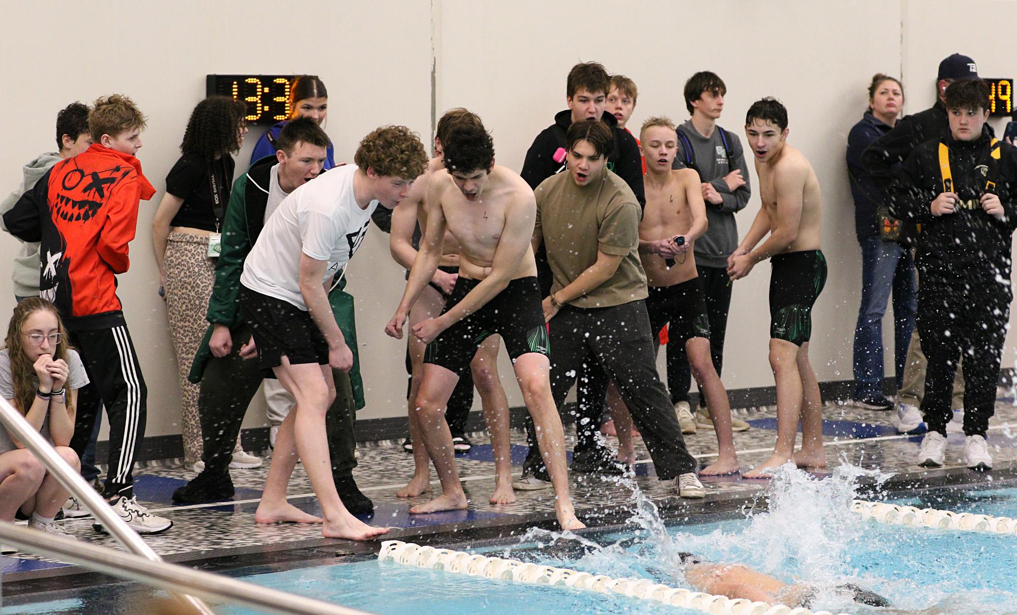 Boys swim at Campus (Photos by Maggie Elliott)