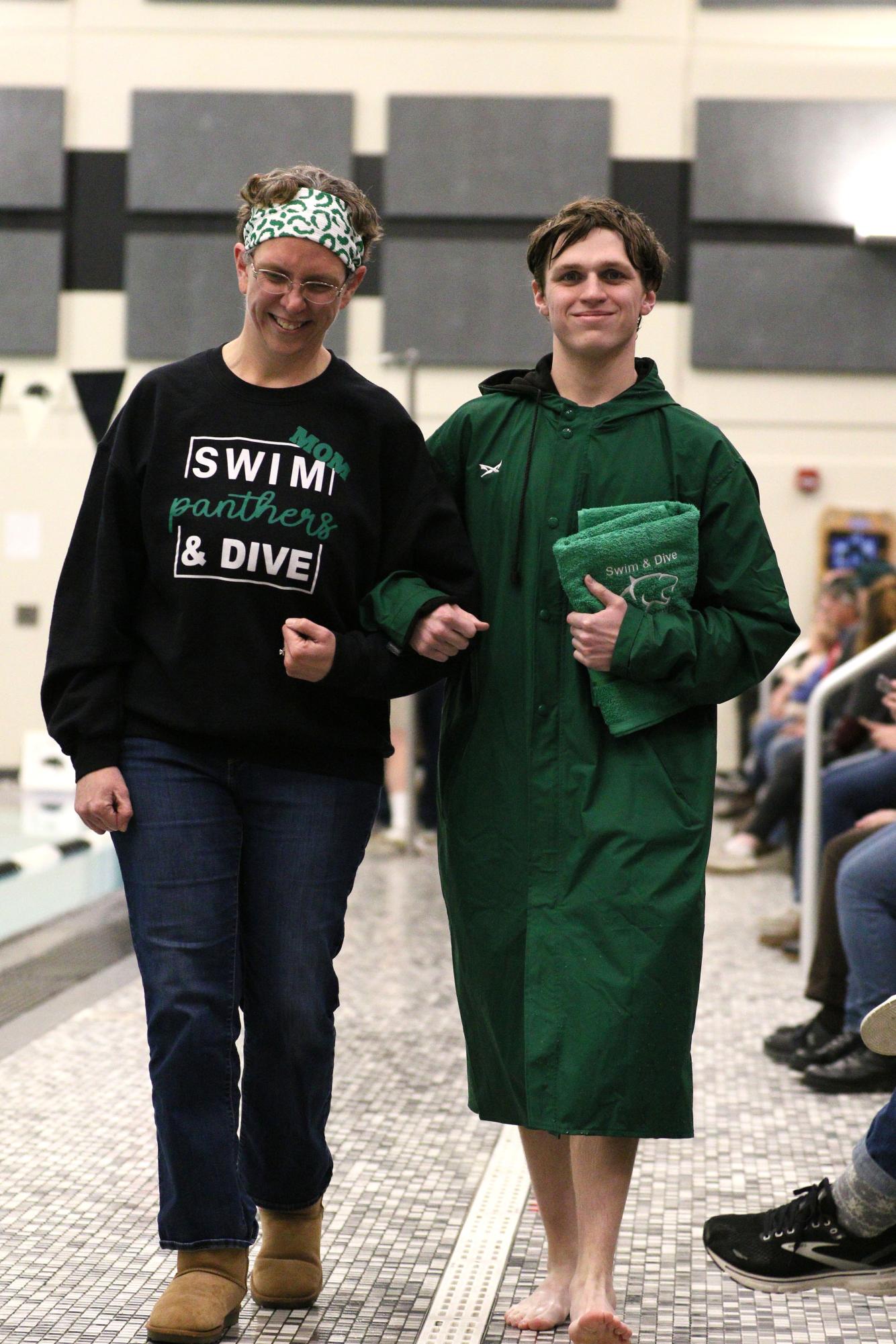 Senior night boys swim and dive (Photos by Maggie Elliott)