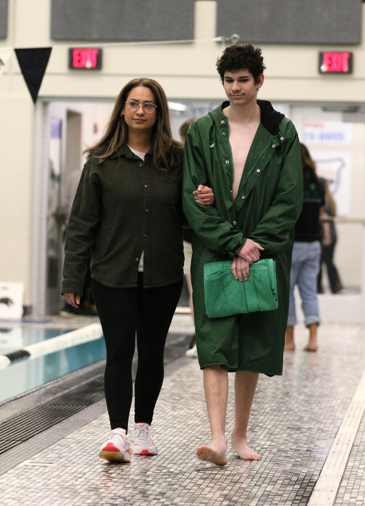 Senior night boys swim and dive (Photos by Maggie Elliott)