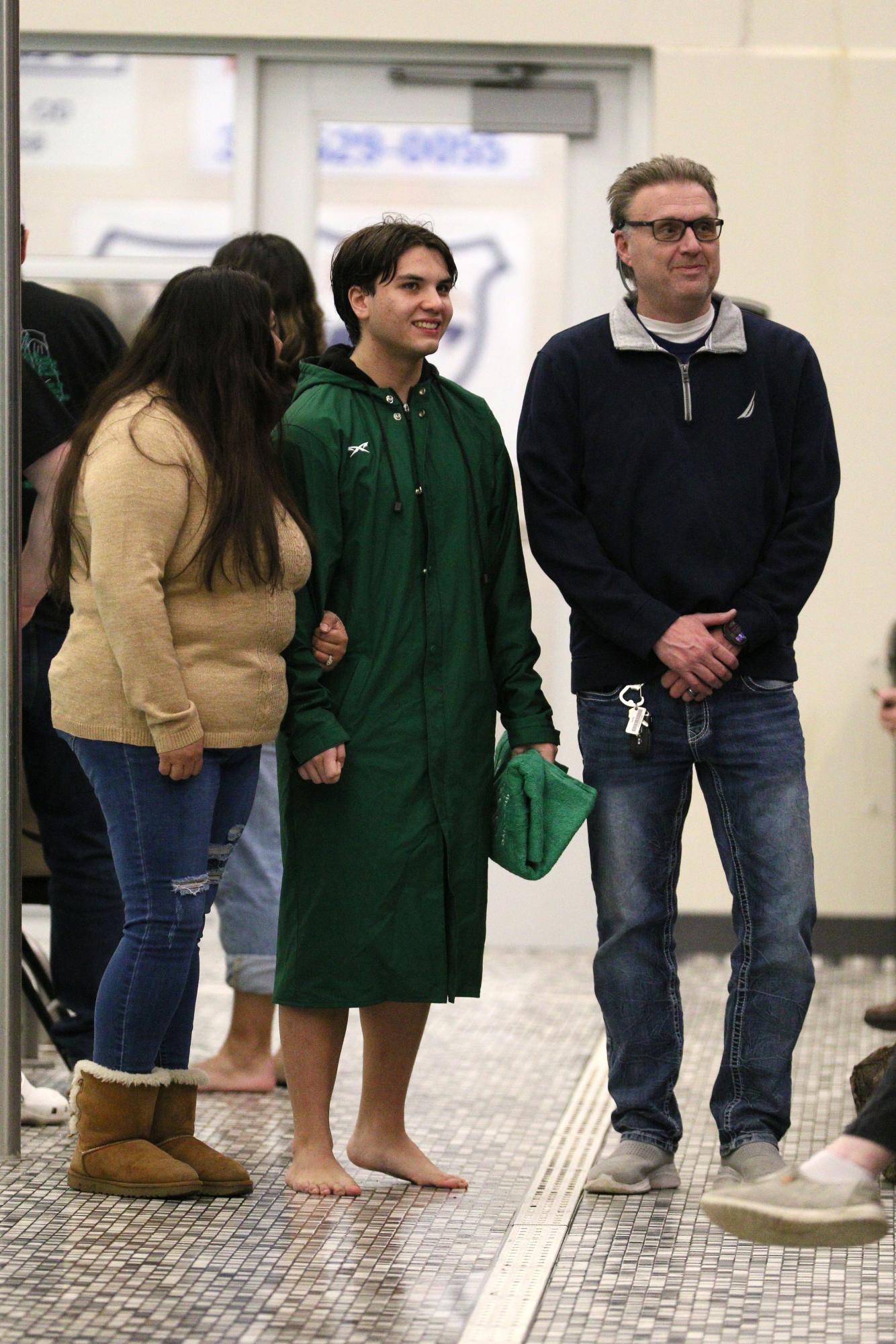 Senior night boys swim and dive (Photos by Maggie Elliott)