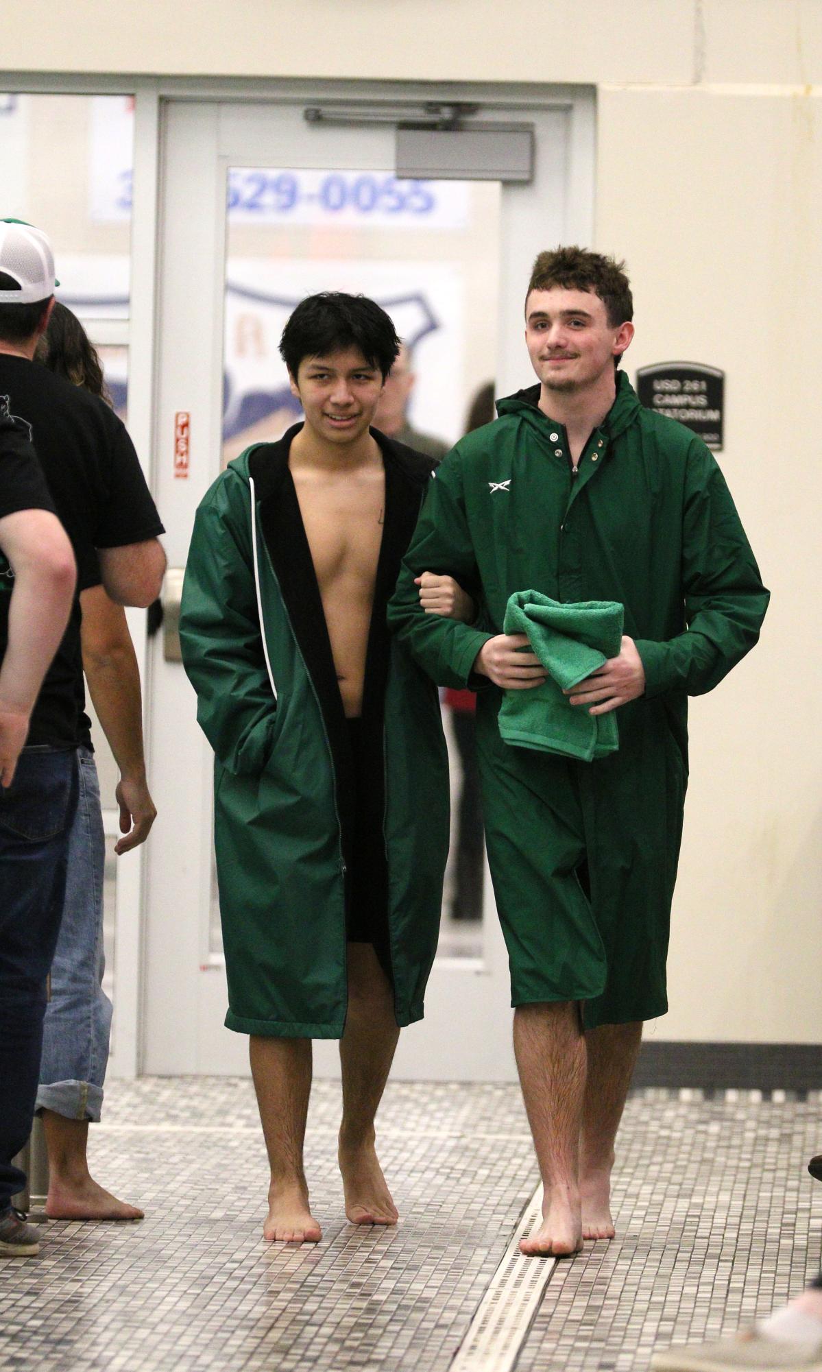 Senior night boys swim and dive (Photos by Maggie Elliott)