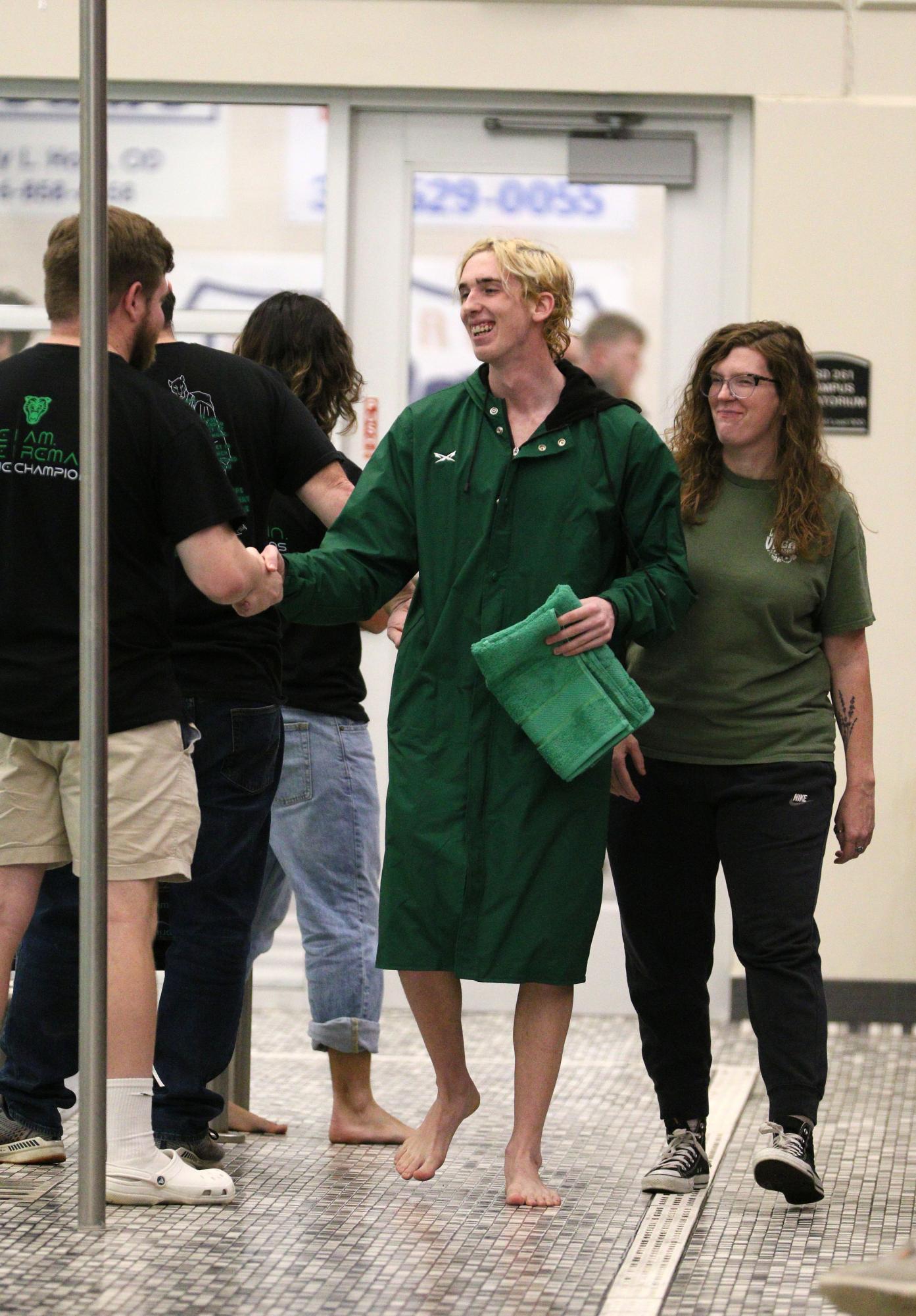 Senior night boys swim and dive (Photos by Maggie Elliott)