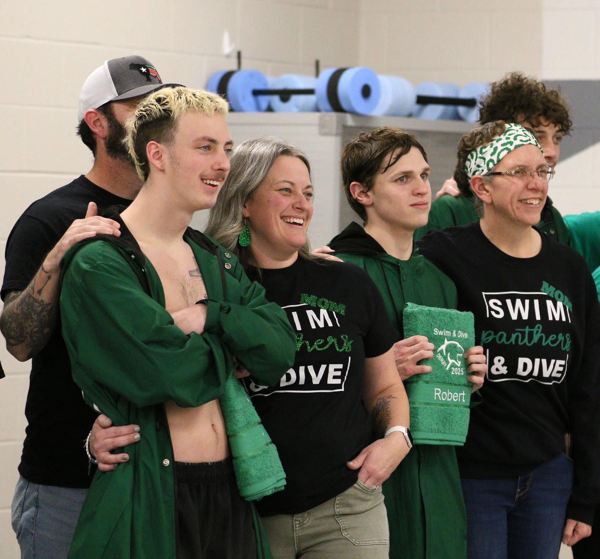 Senior night boys swim and dive (Photos by Maggie Elliott)